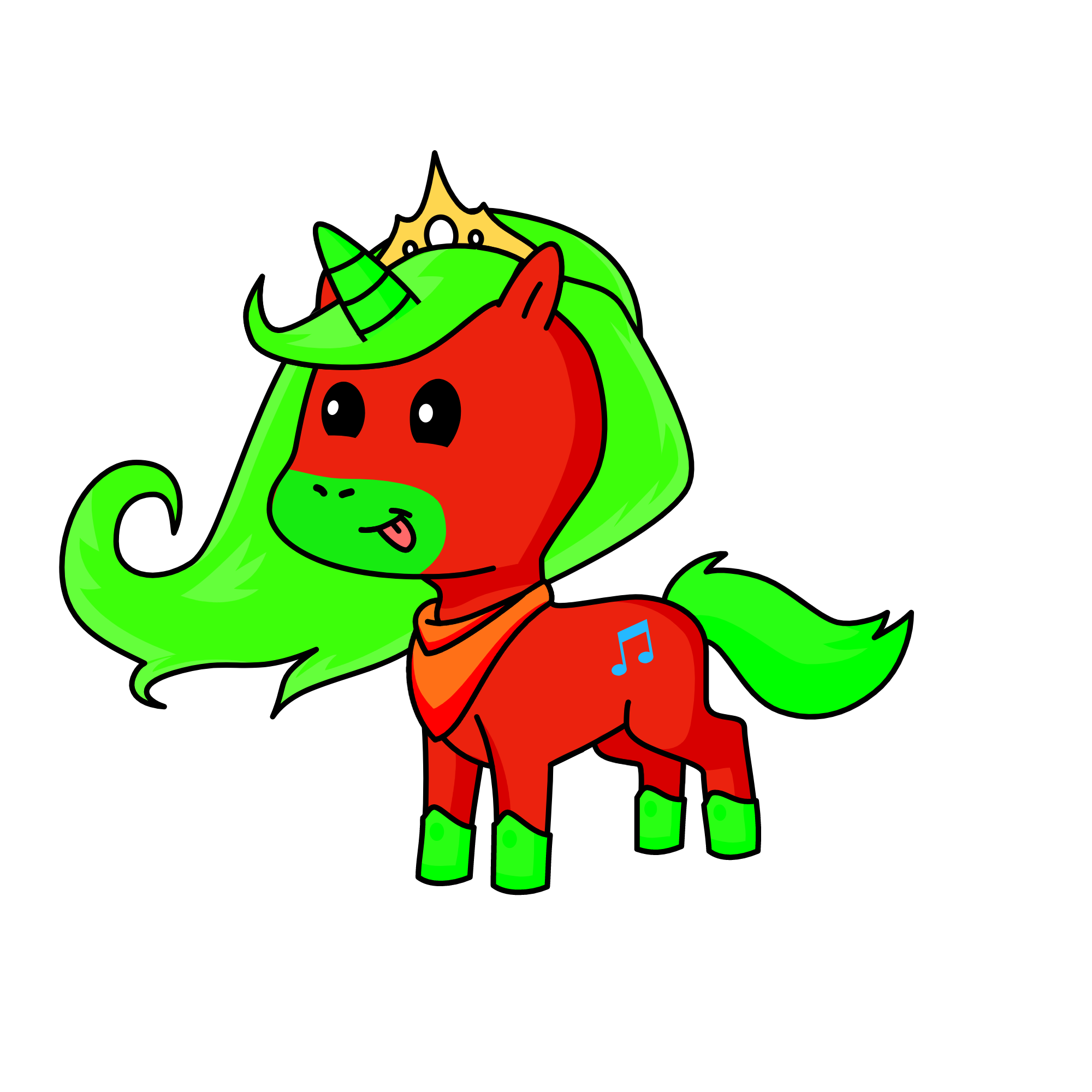 Marigold, the unicorn