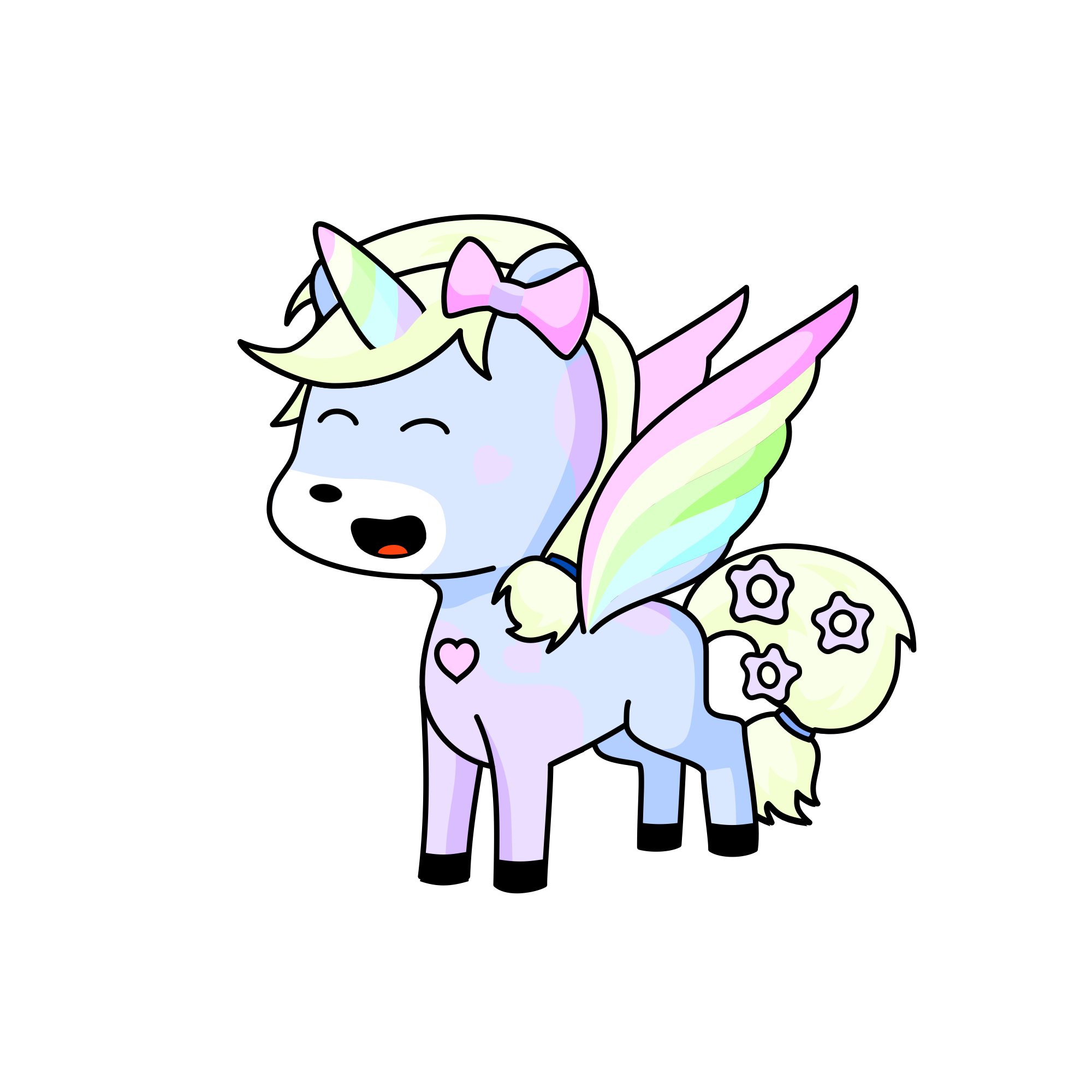 Pastel, the unicorn