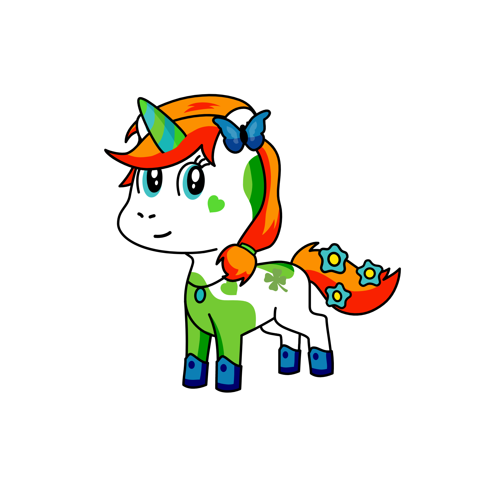 Earthia, the unicorn