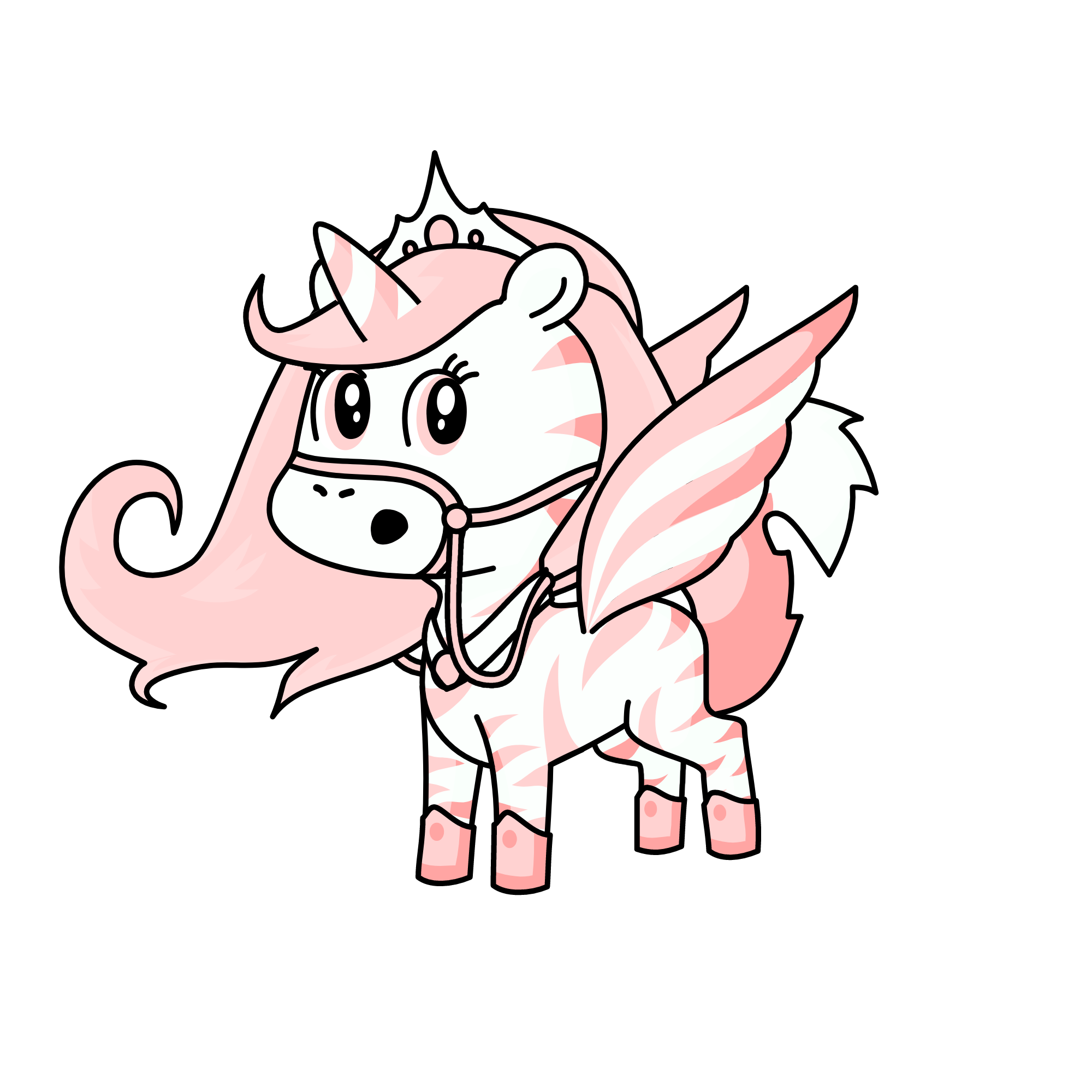 Pinky, the unicorn