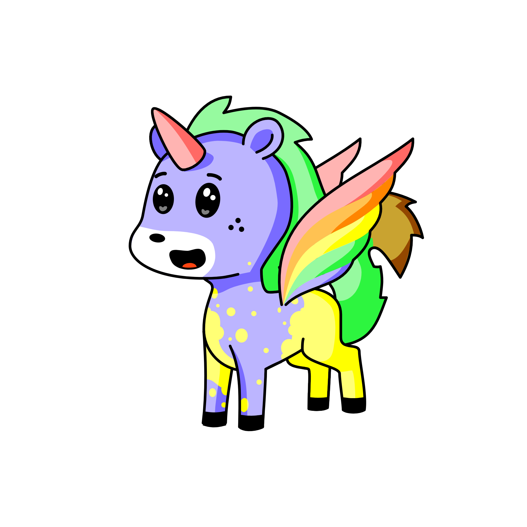 Splat, the unicorn