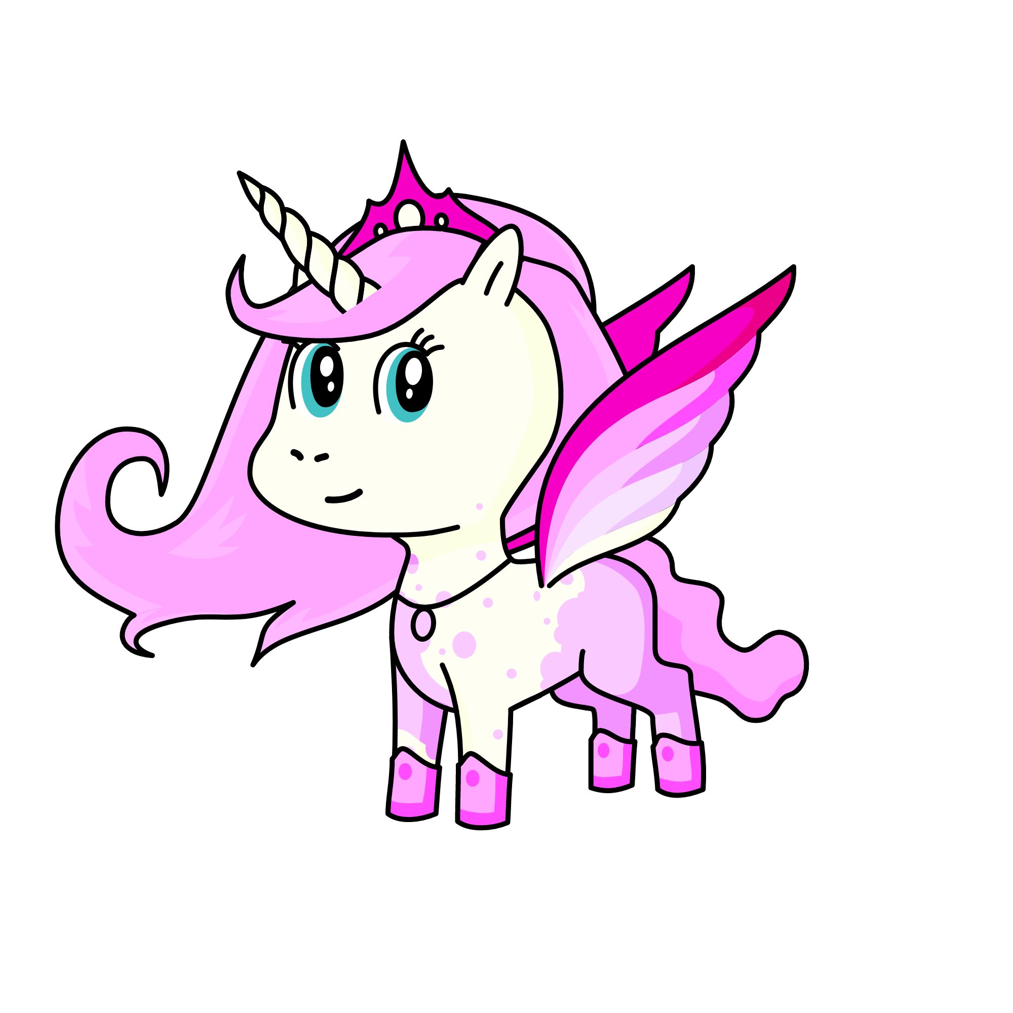 Princess Piki, the unicorn