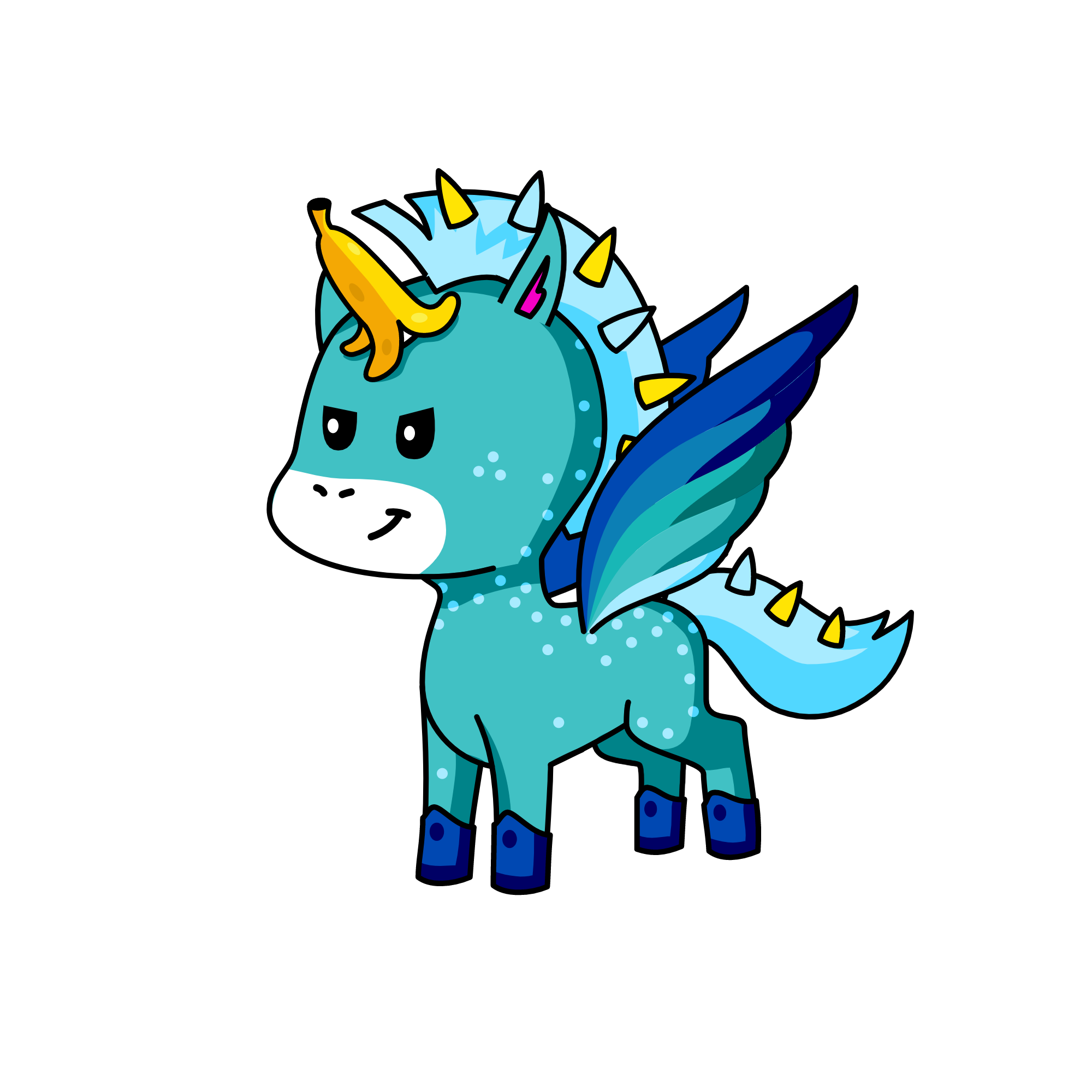 Meanie, the unicorn