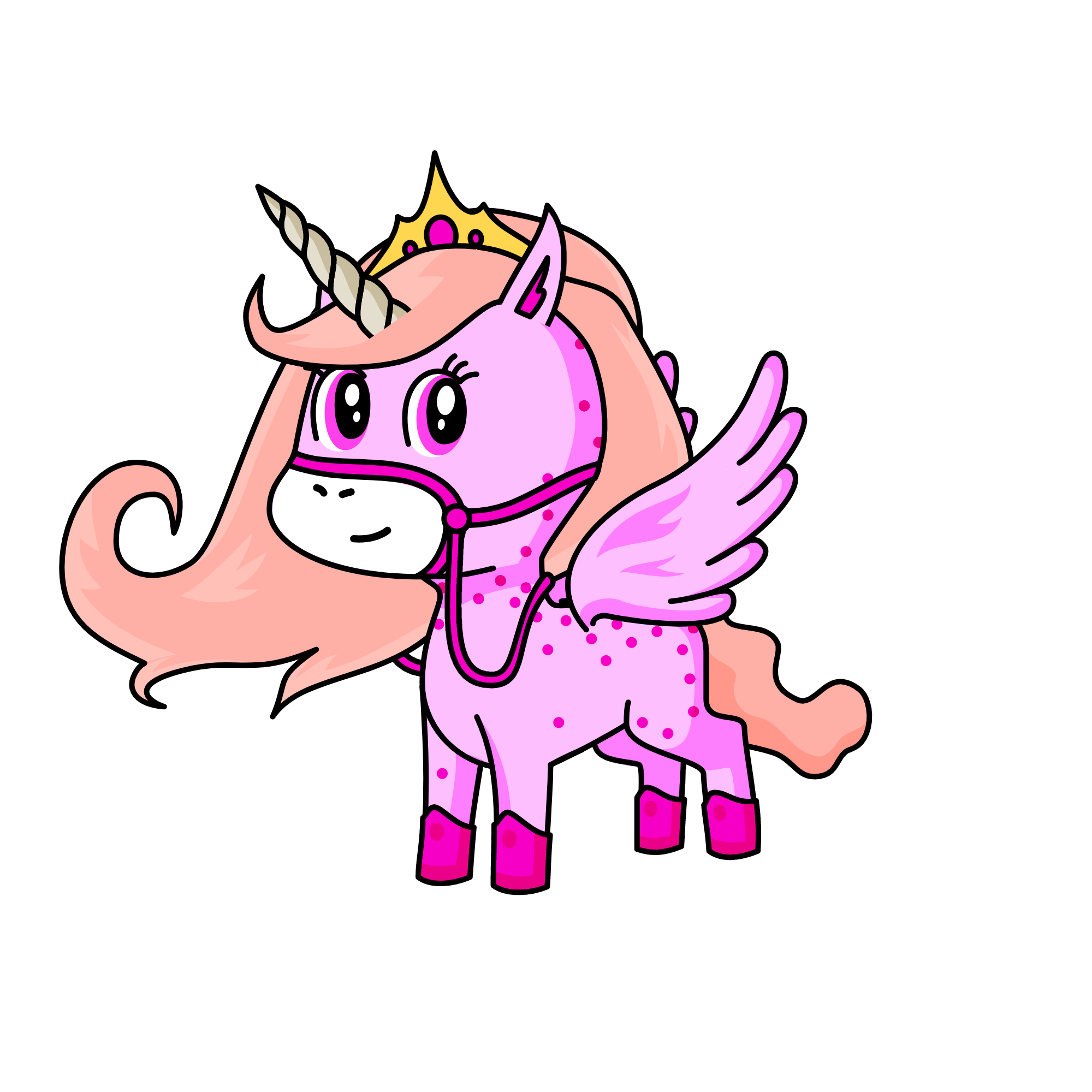 Flaper, the unicorn