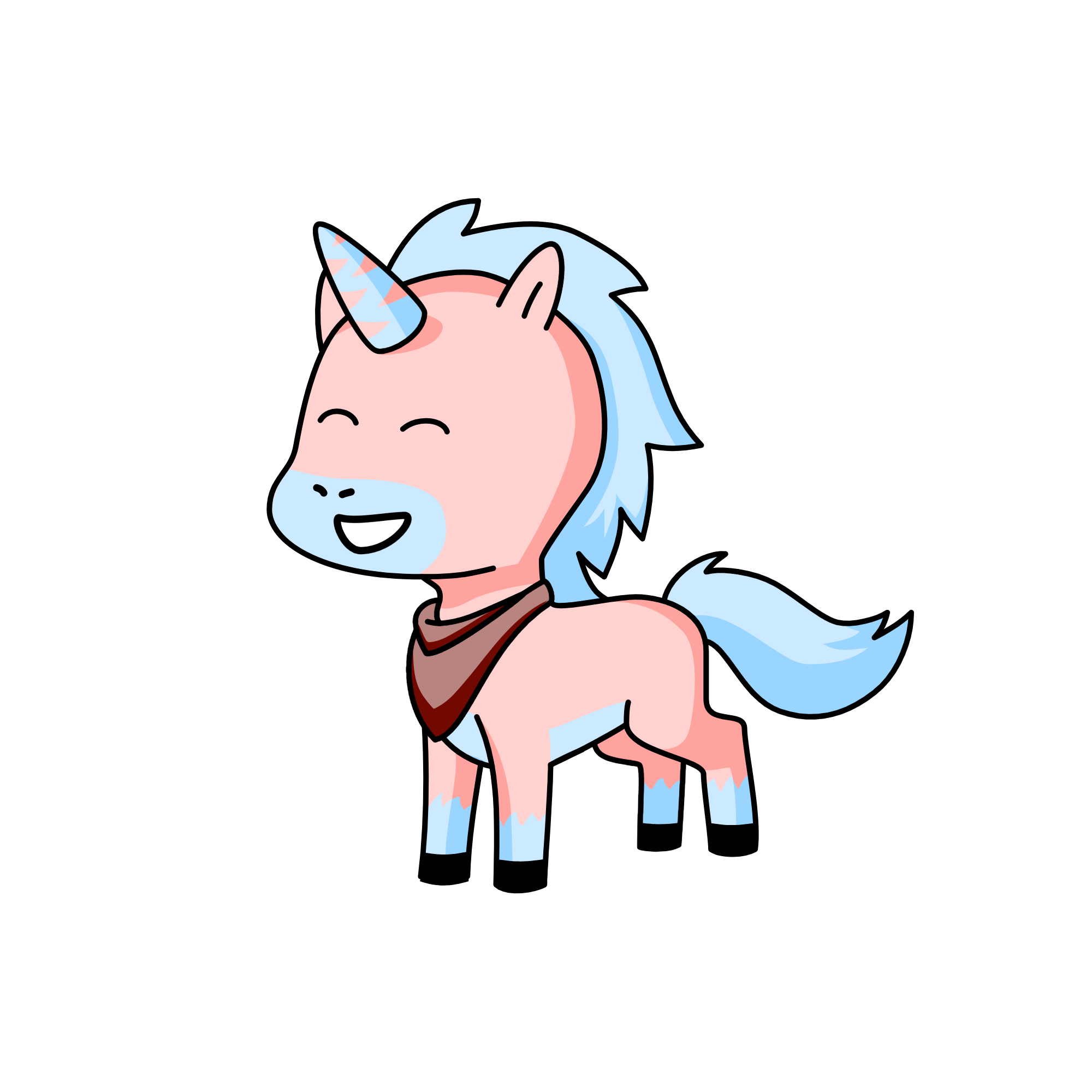 Cotton, the unicorn
