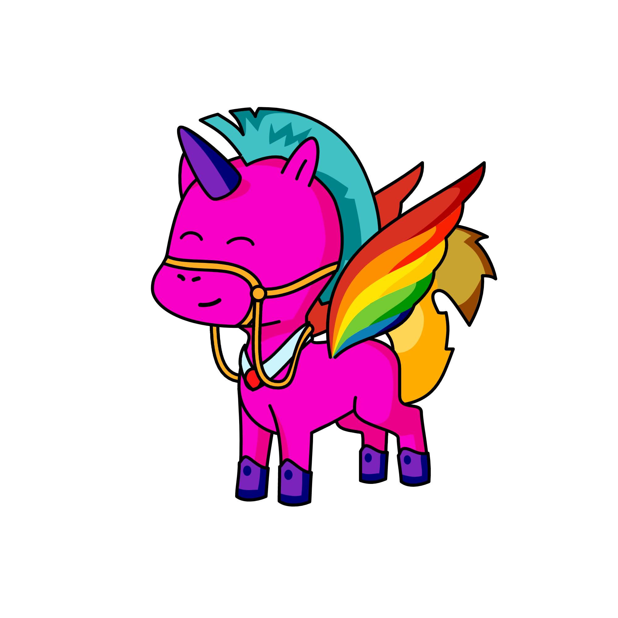 Fawn, the unicorn