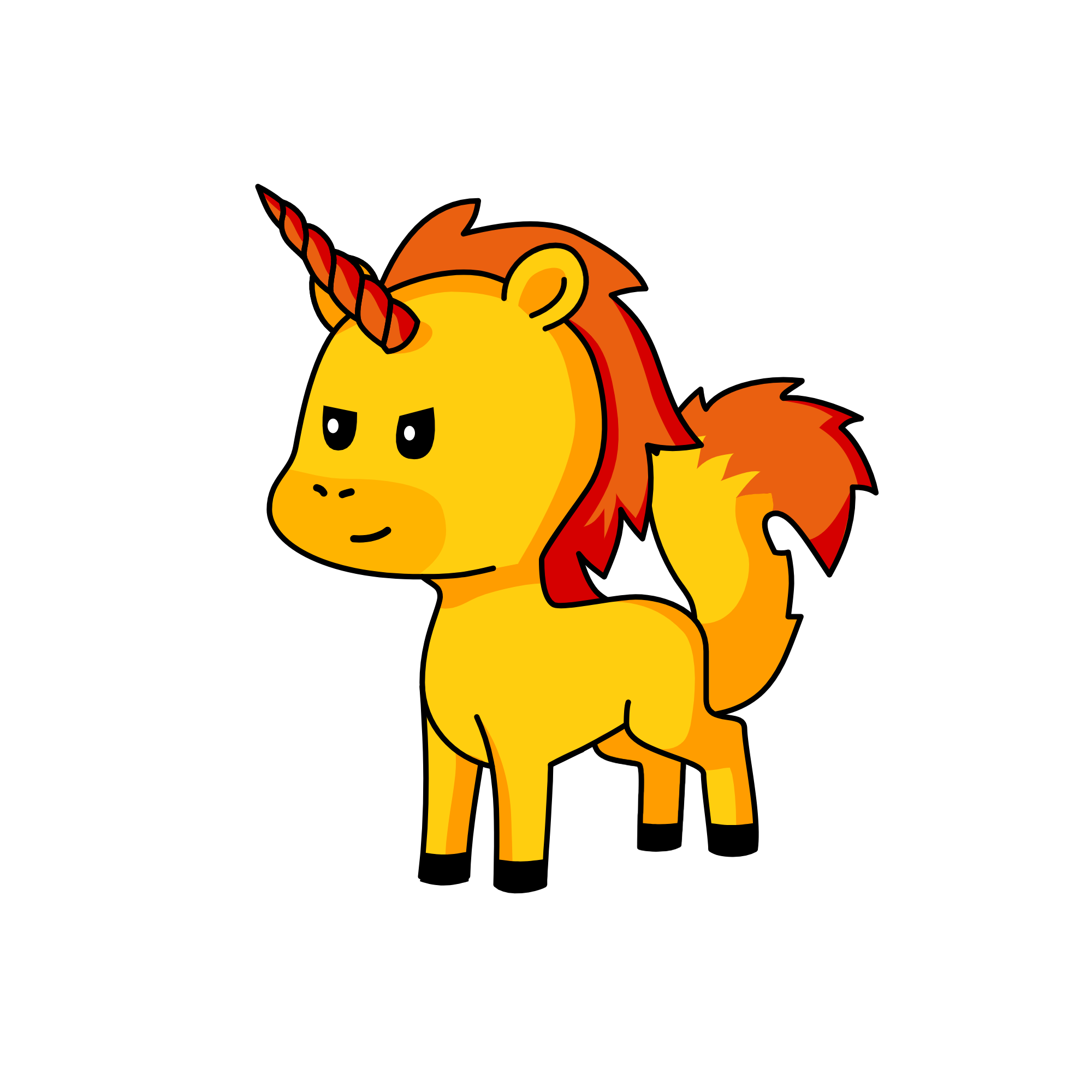 Simba, the unicorn