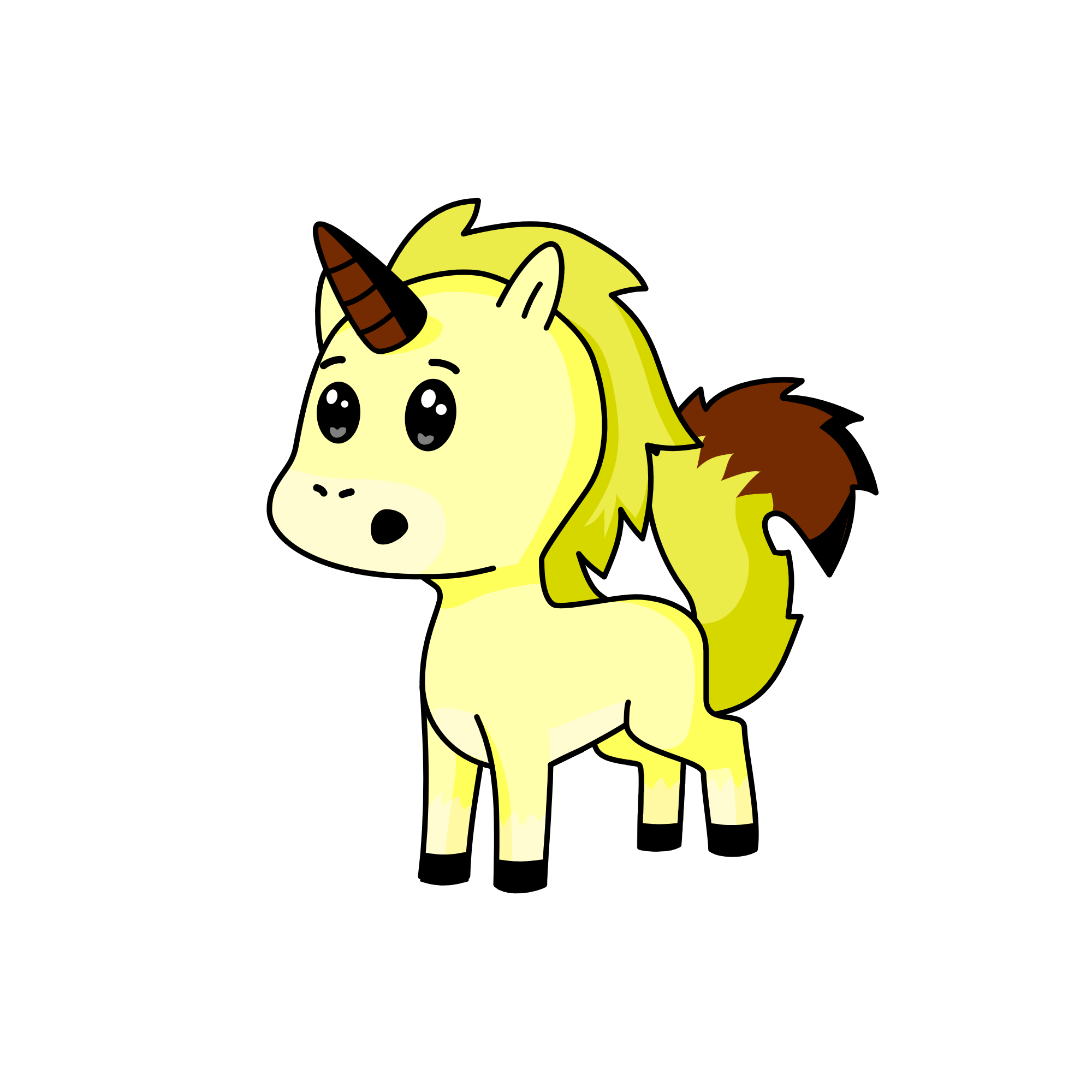 Banana, the unicorn