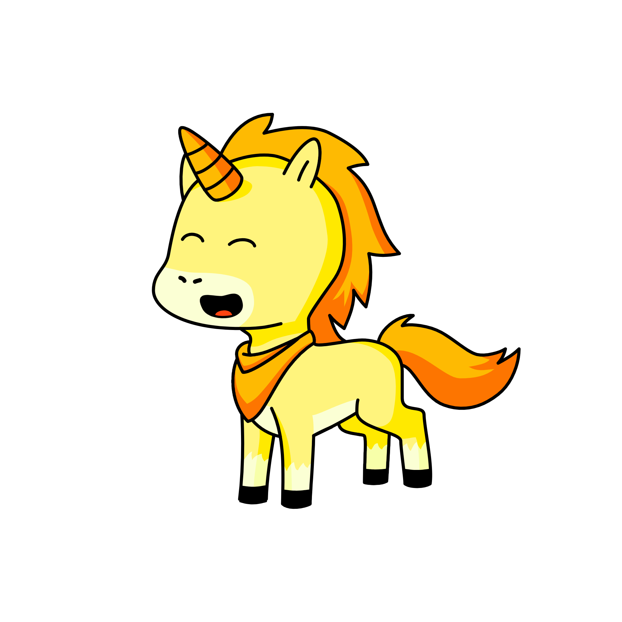 Sunny, the unicorn