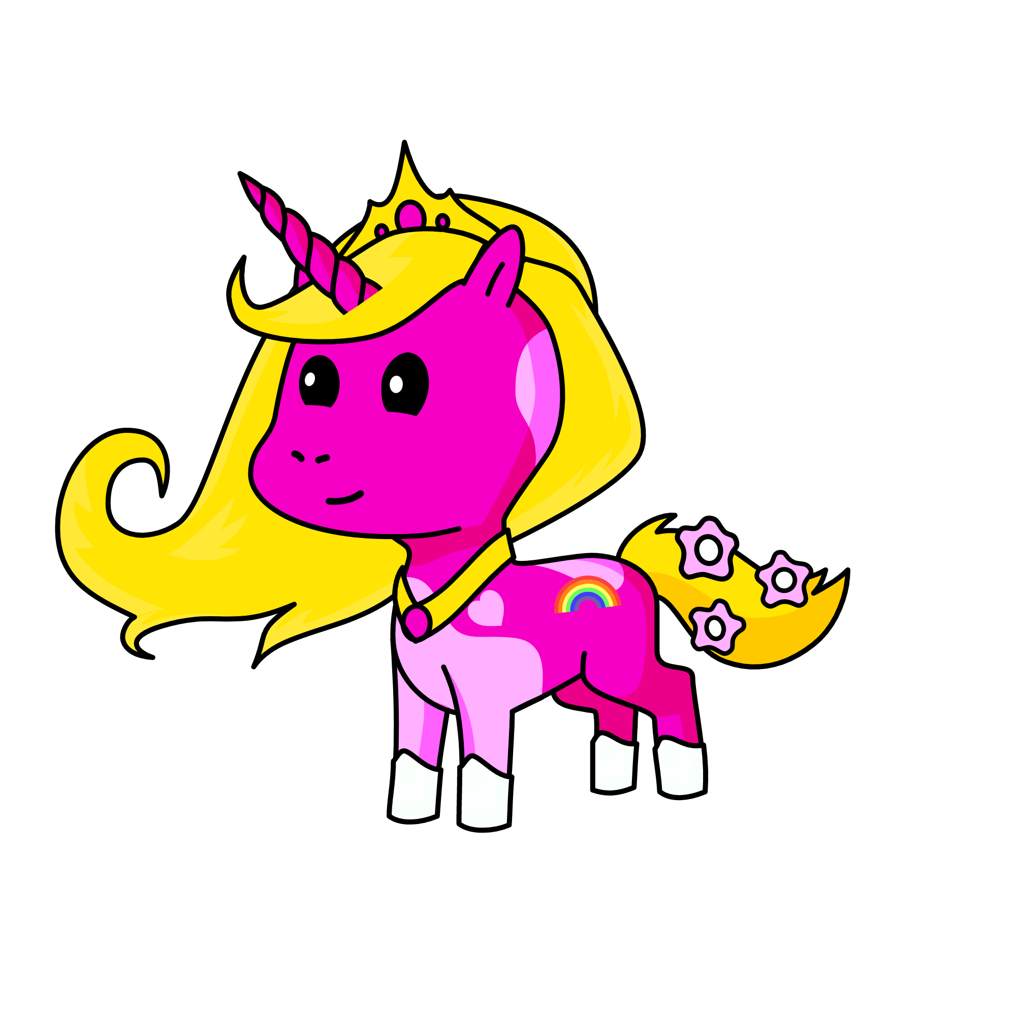 princess, the unicorn