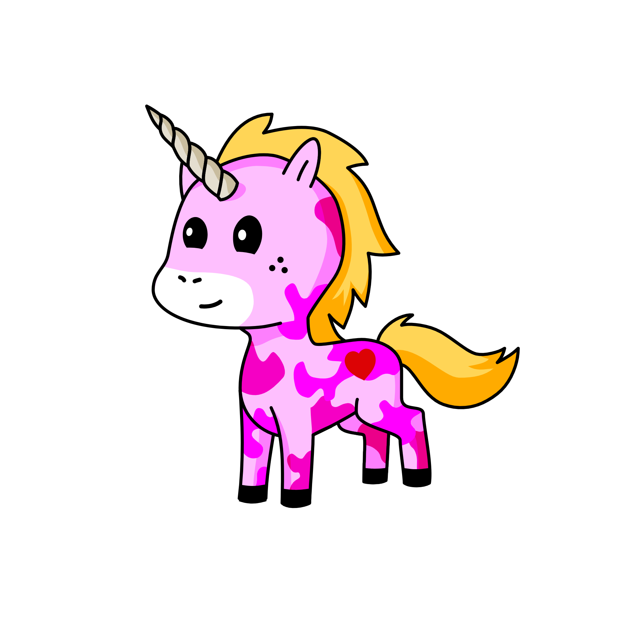 Foxtale fine, the unicorn