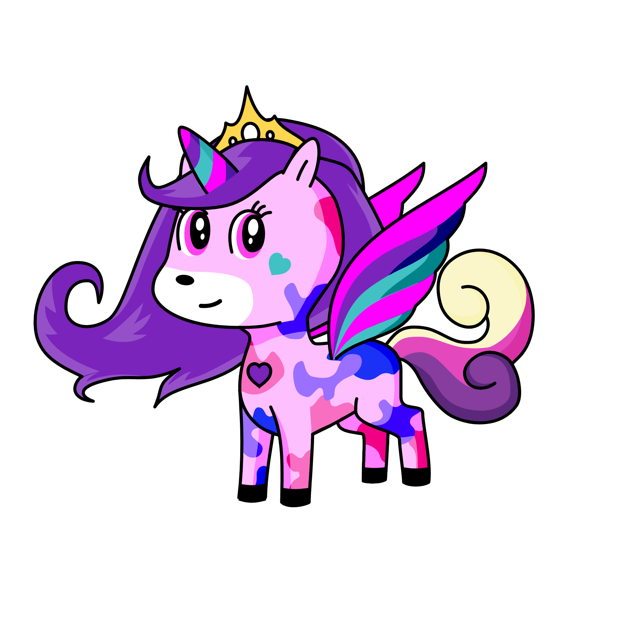 Foxtale fine, the unicorn