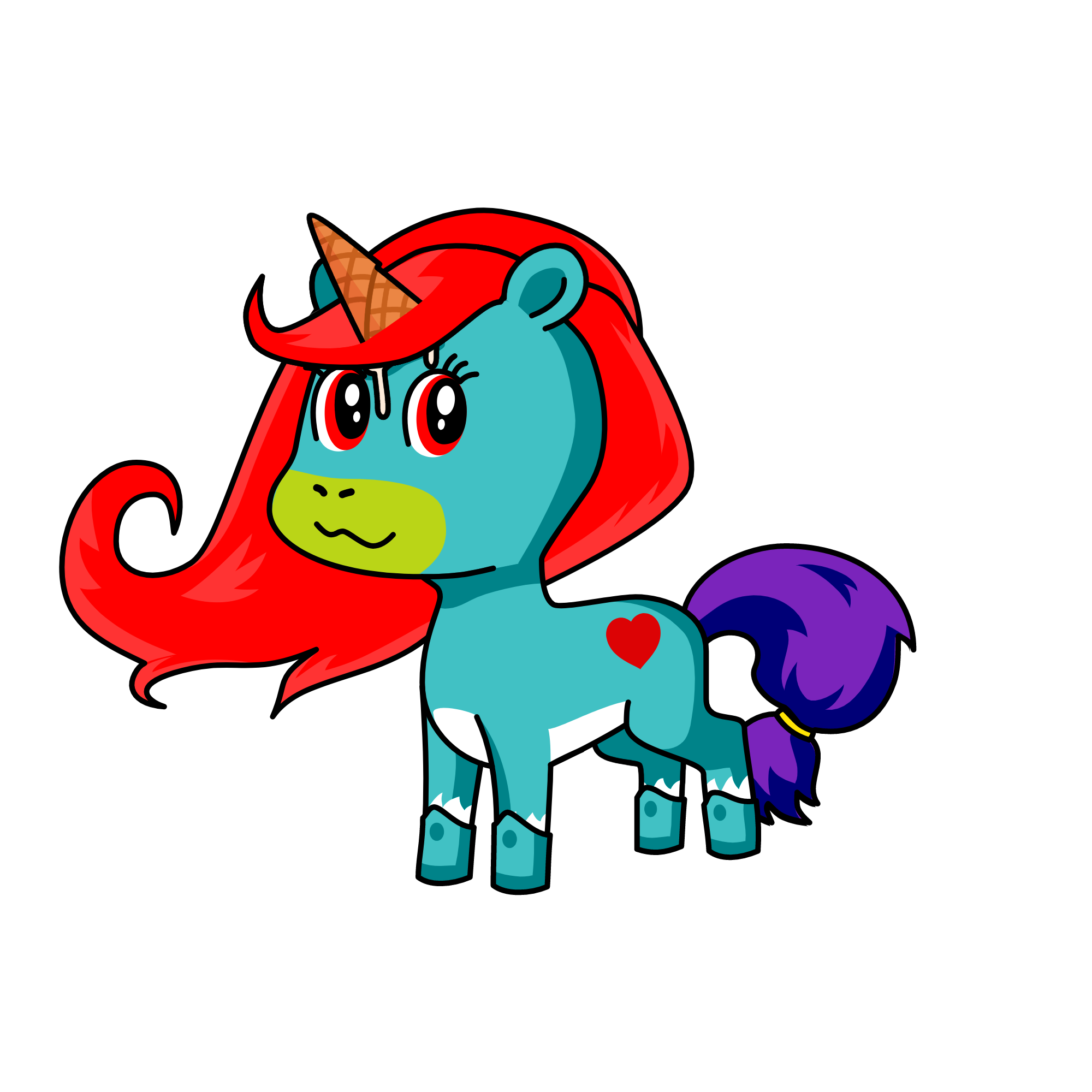 v, the unicorn