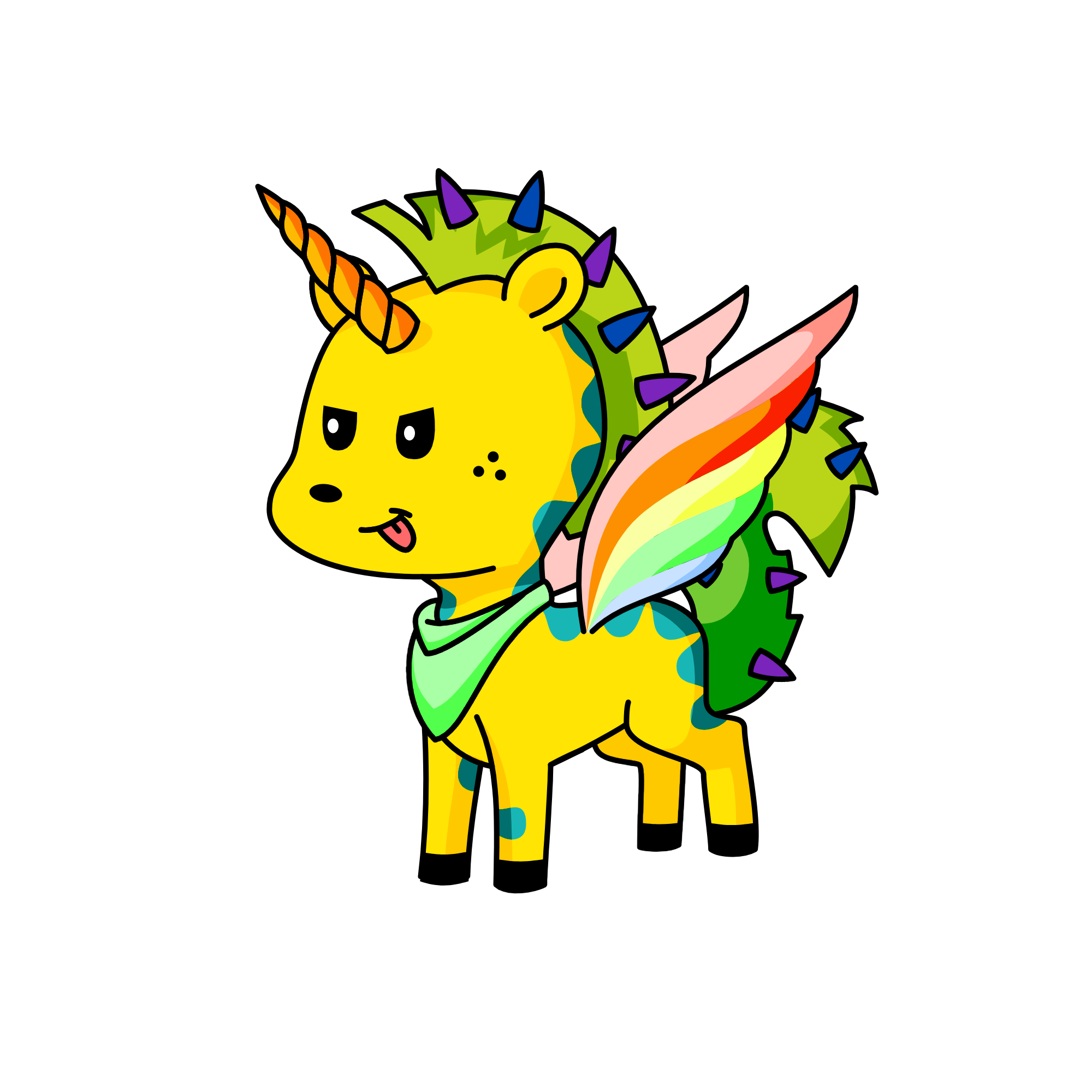Angelica, the unicorn