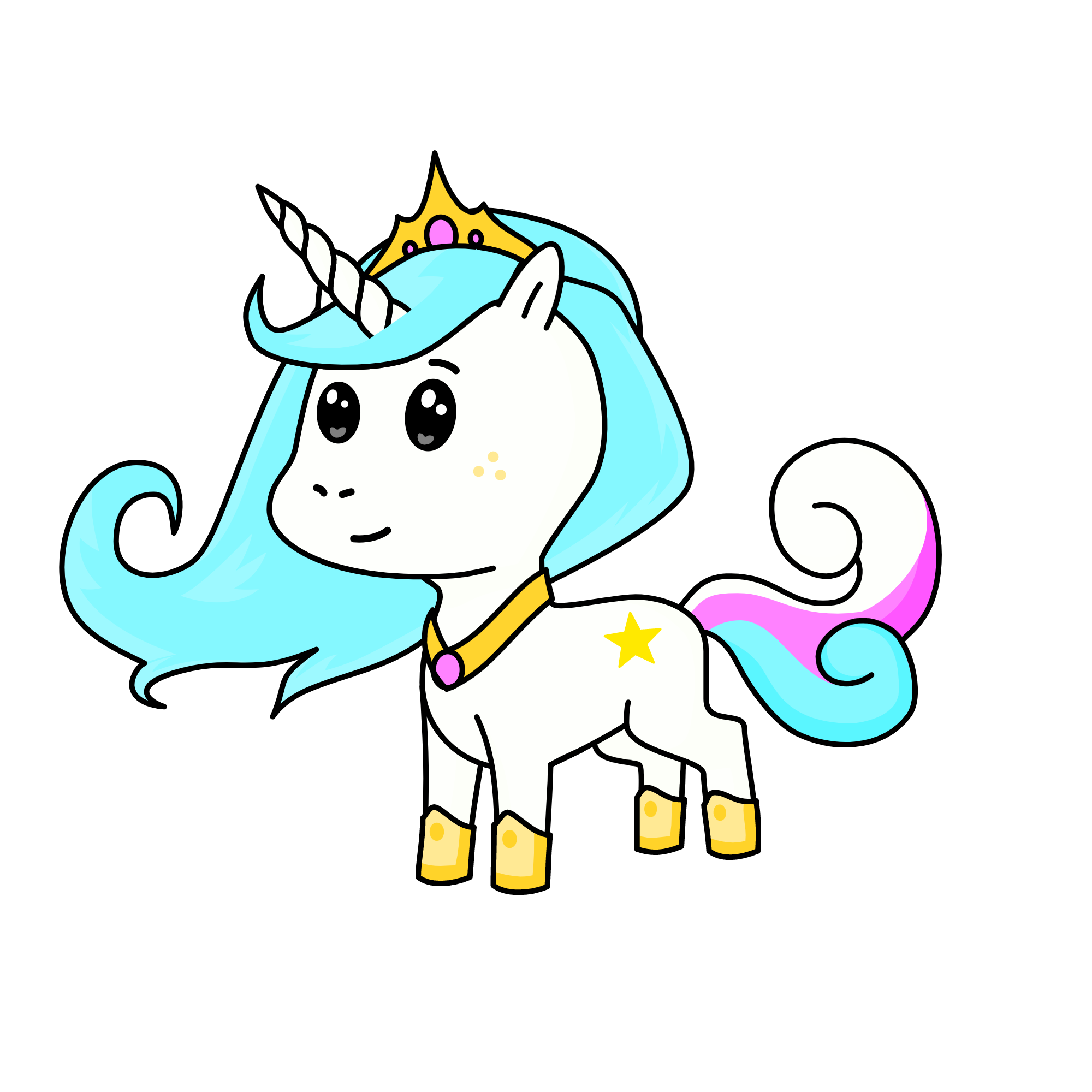 Princess Celestia gave up her wings, the unicorn