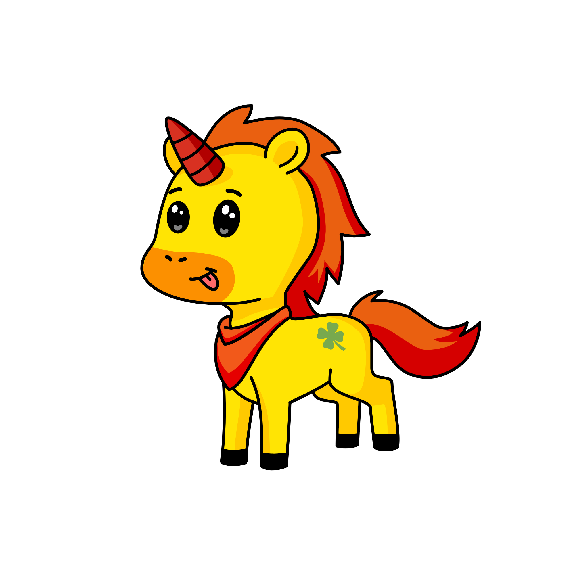 Popcorn, the unicorn