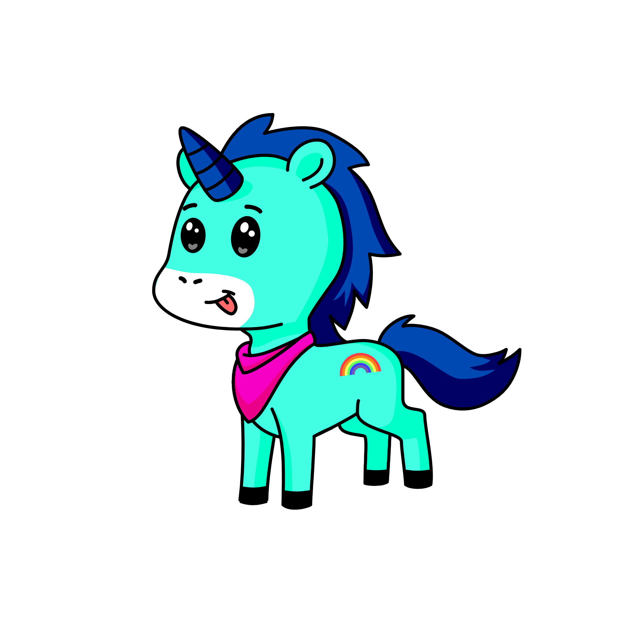 Sky, the unicorn