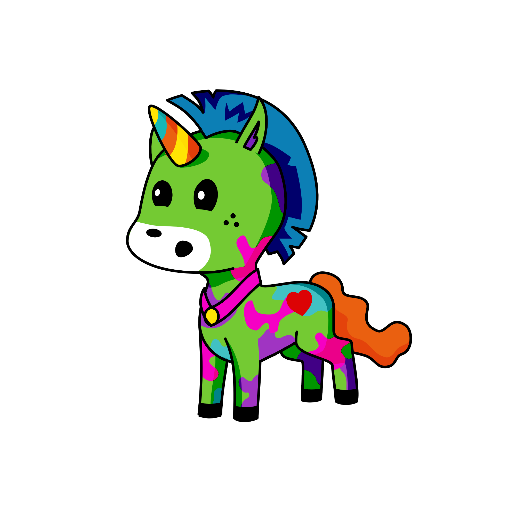 Edaren, the unicorn