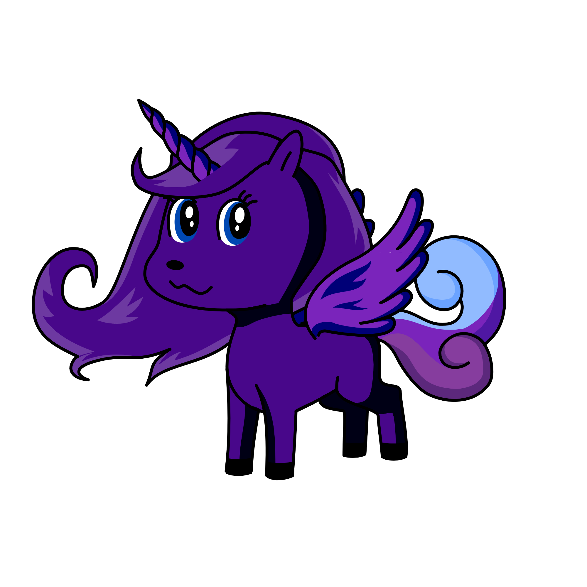 Twilight, the unicorn
