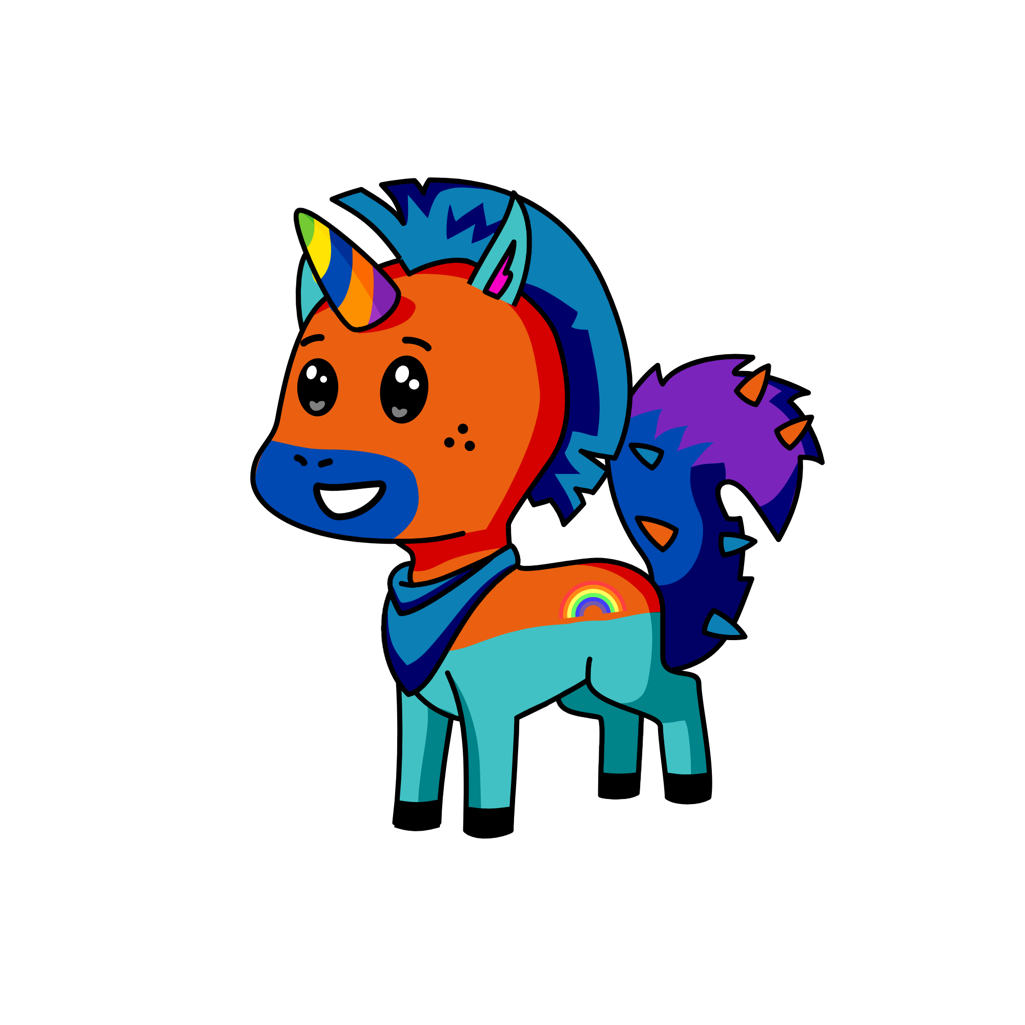 Zirtyenoi (for my mother), the unicorn