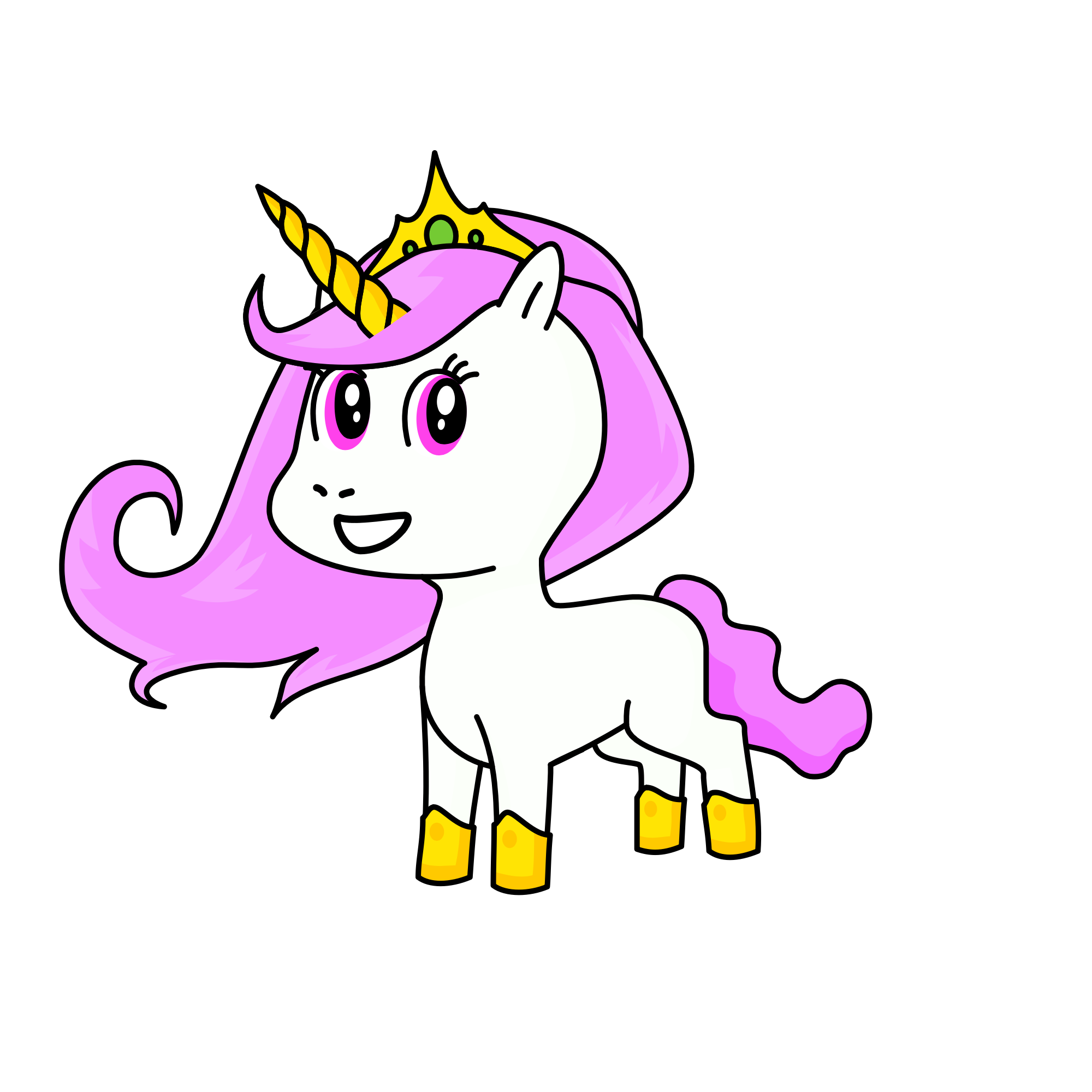 Princess Luna, the unicorn
