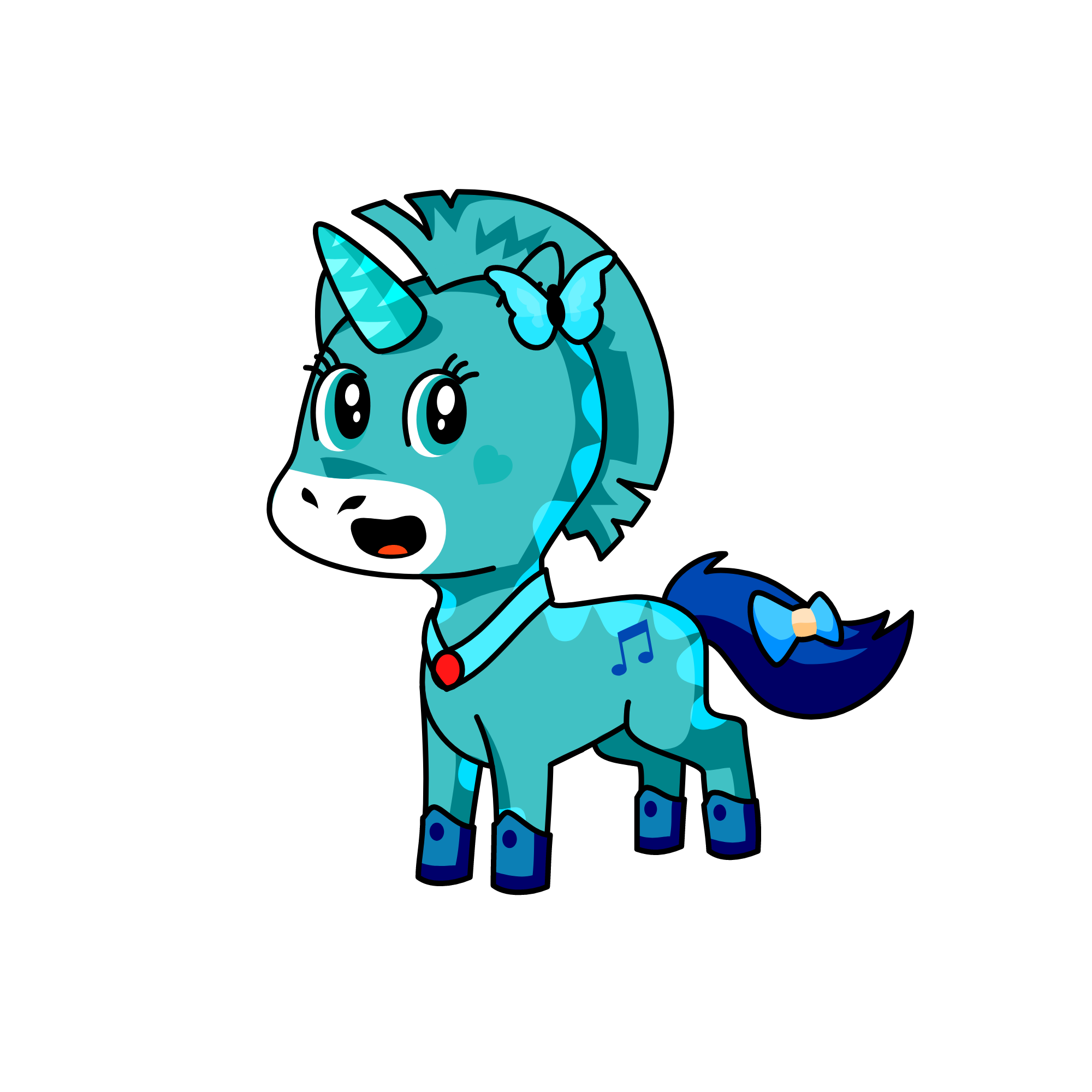 melek, the unicorn