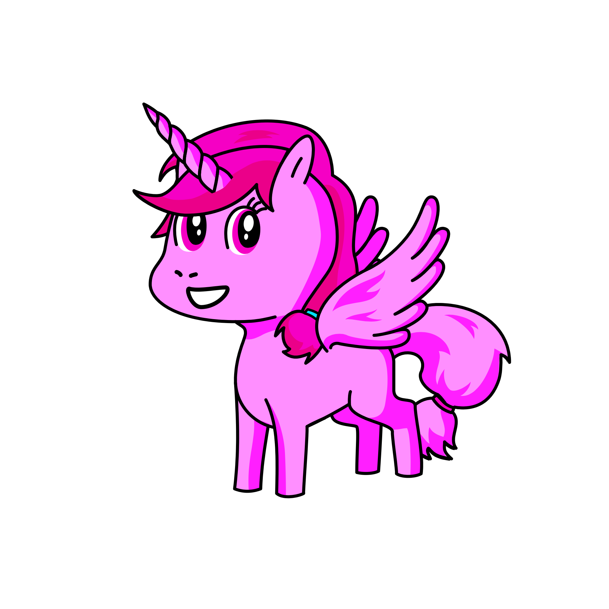 Twilight Sparkles, the unicorn