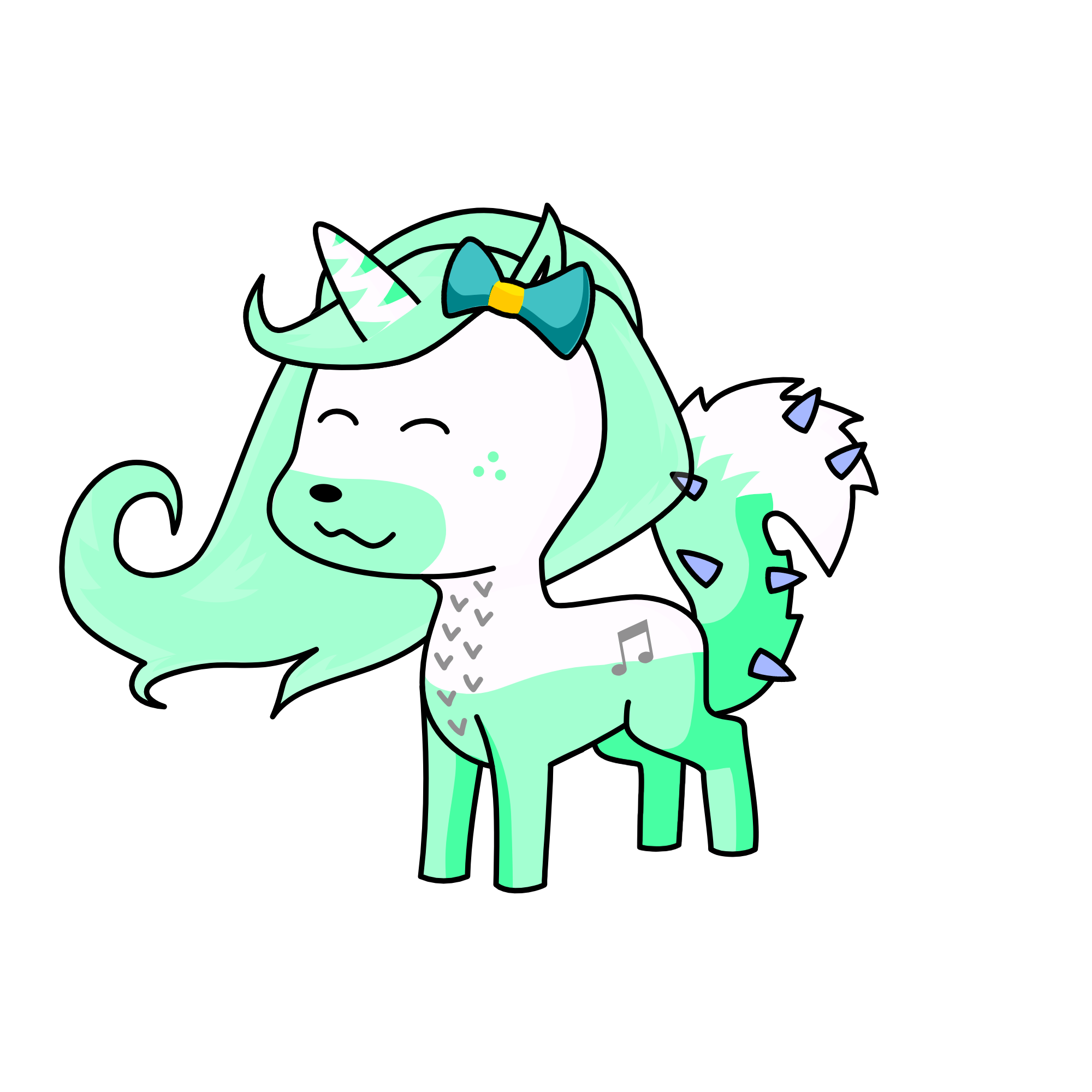 🤍<Cloud>🤍, the unicorn