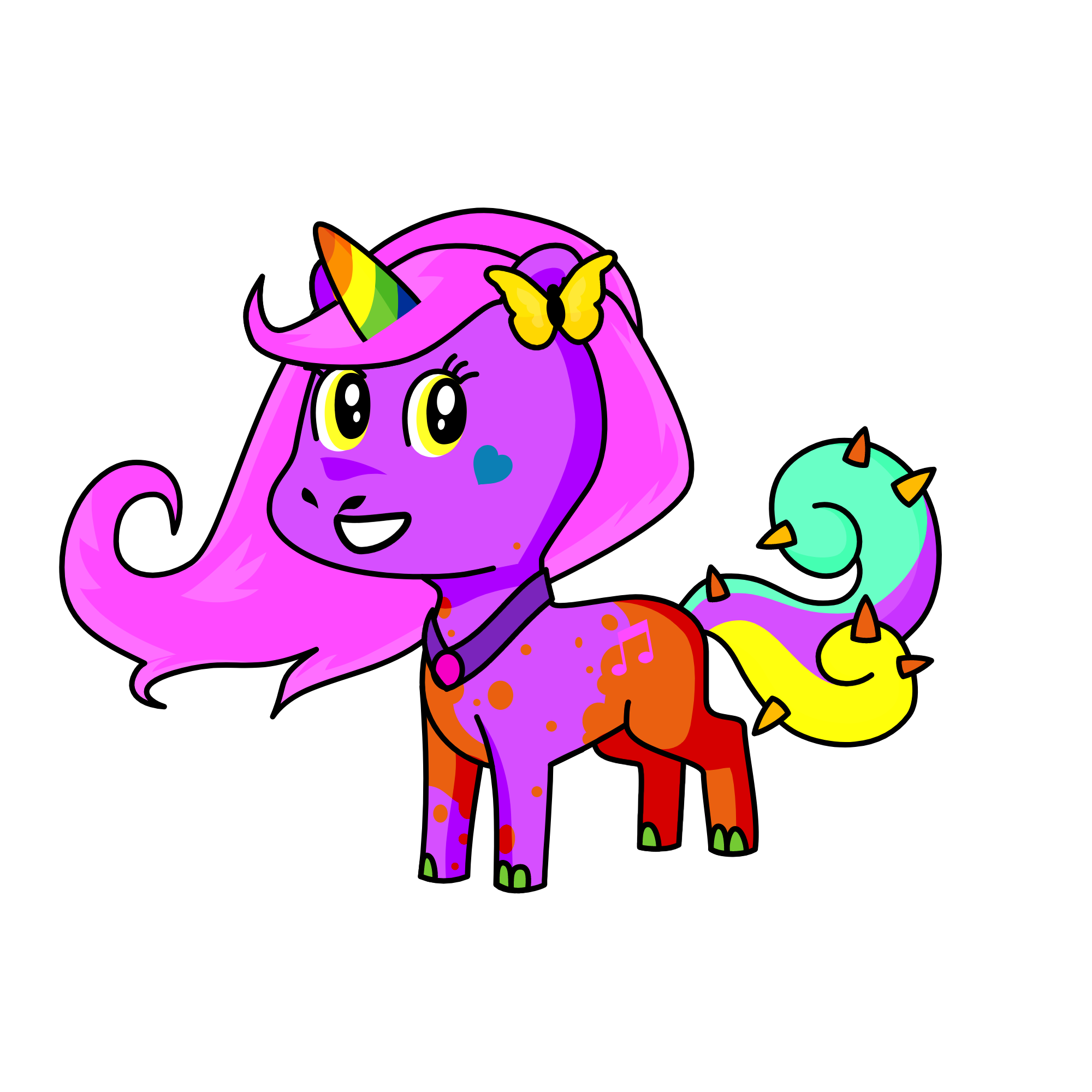 lolly, the unicorn