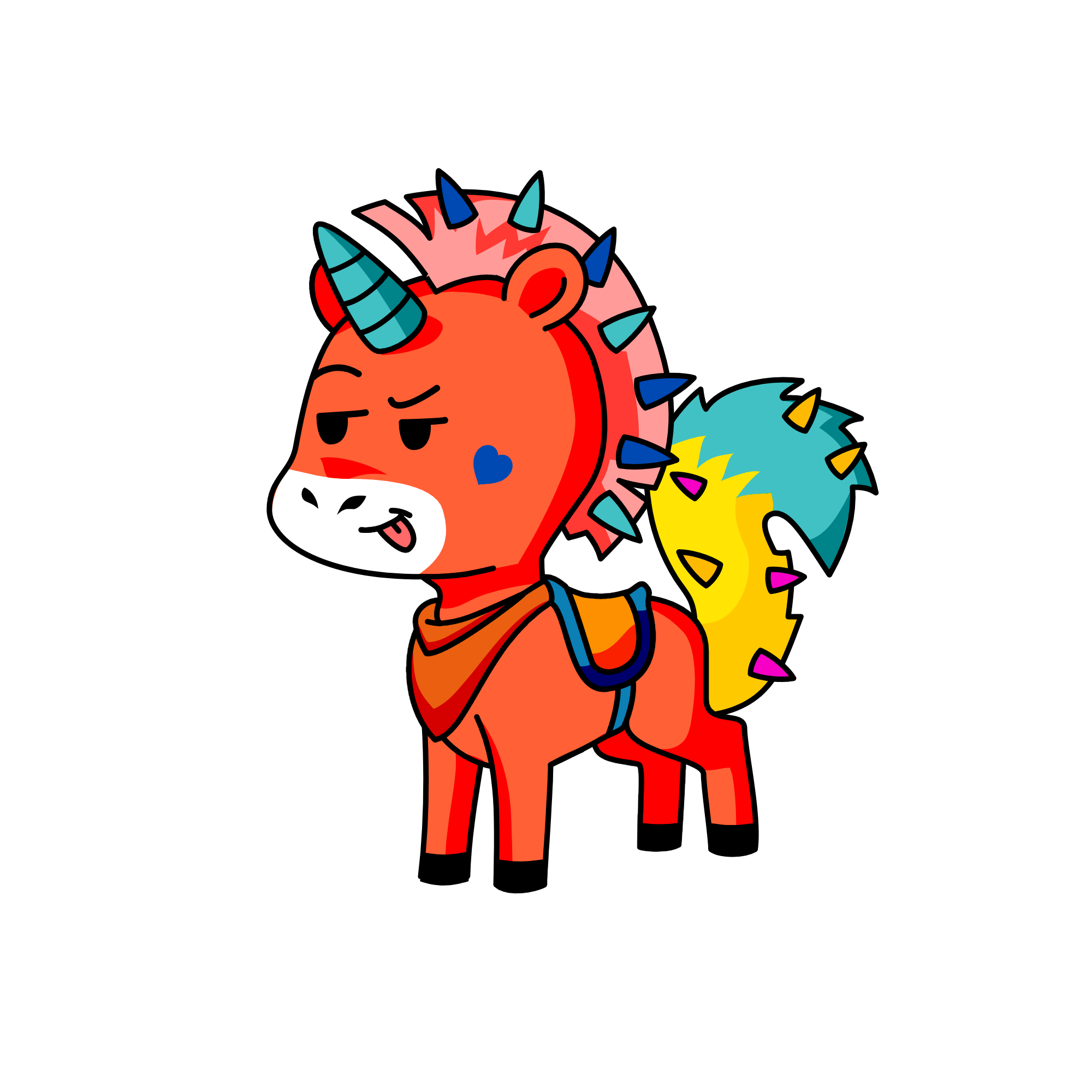 rocky, the unicorn