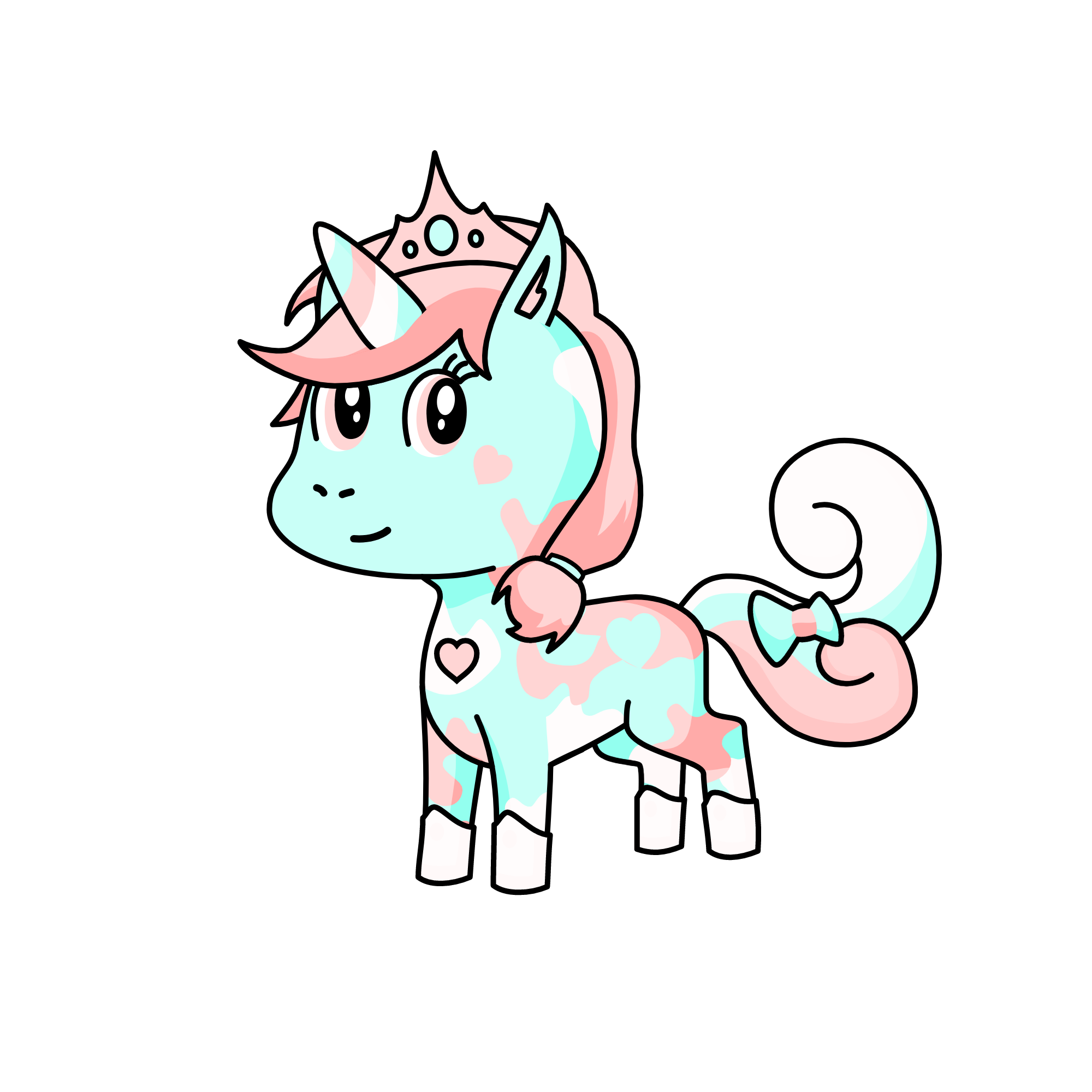 💠, the unicorn