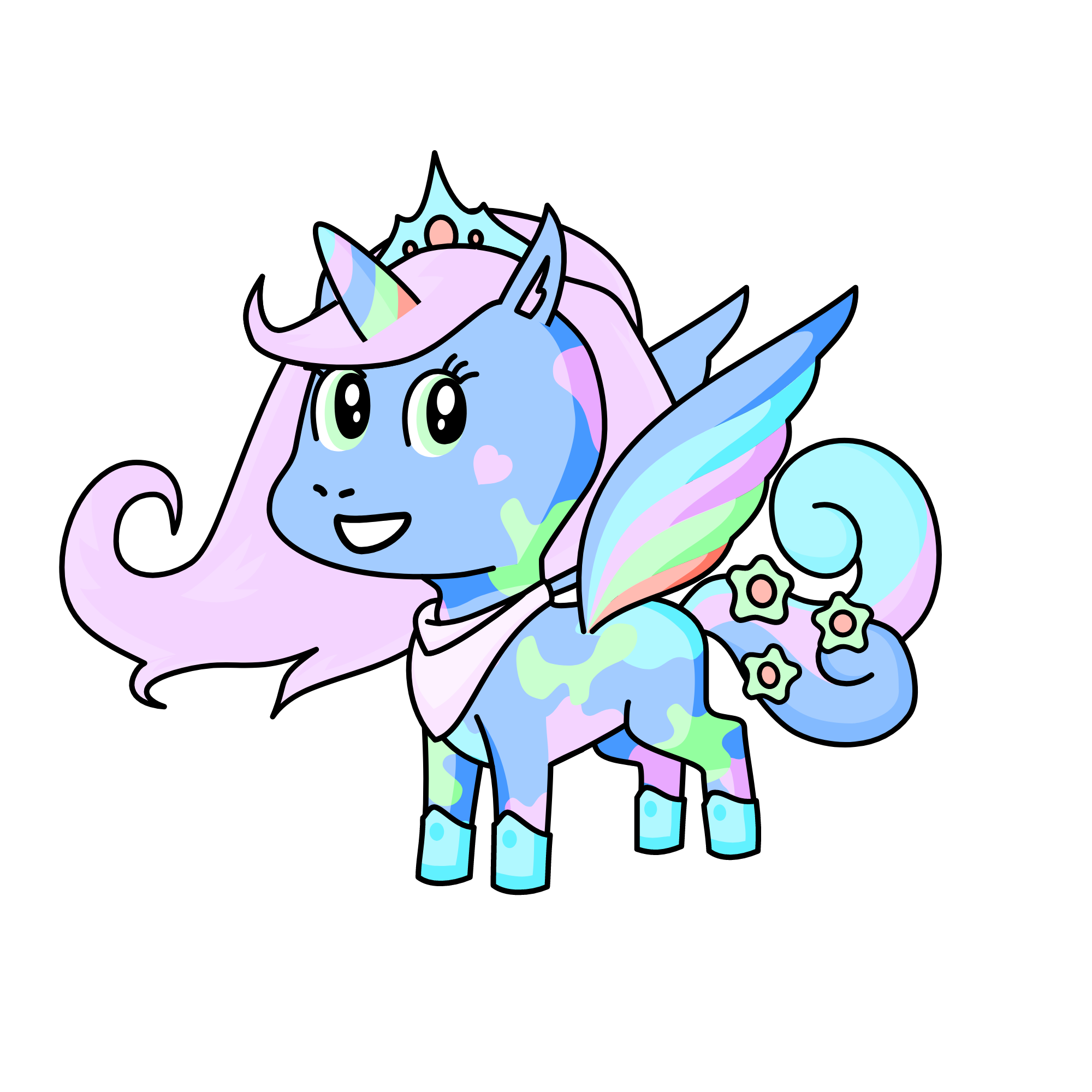 Angel, the unicorn
