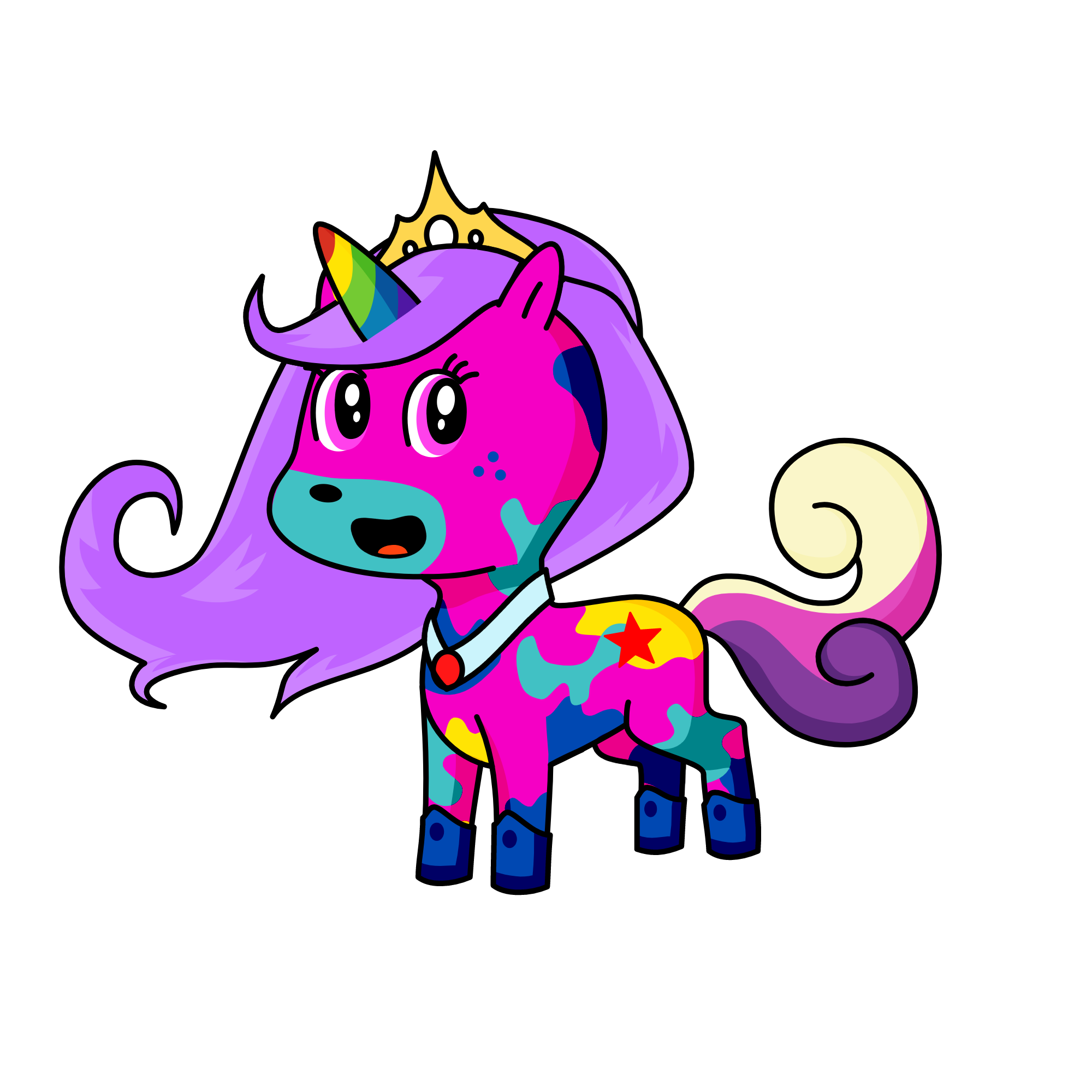 BARBİ EXTRA, the unicorn