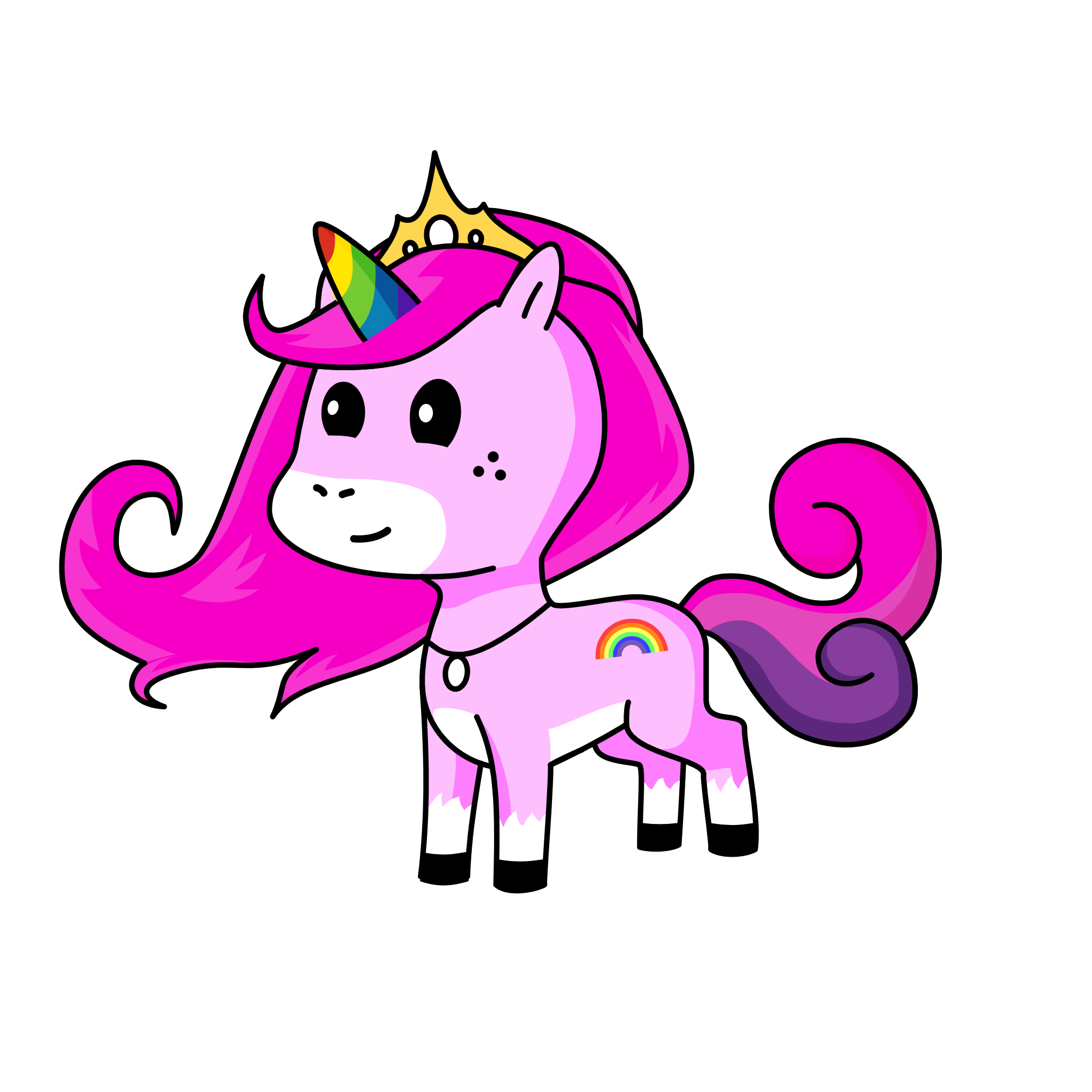 Cutie, the unicorn