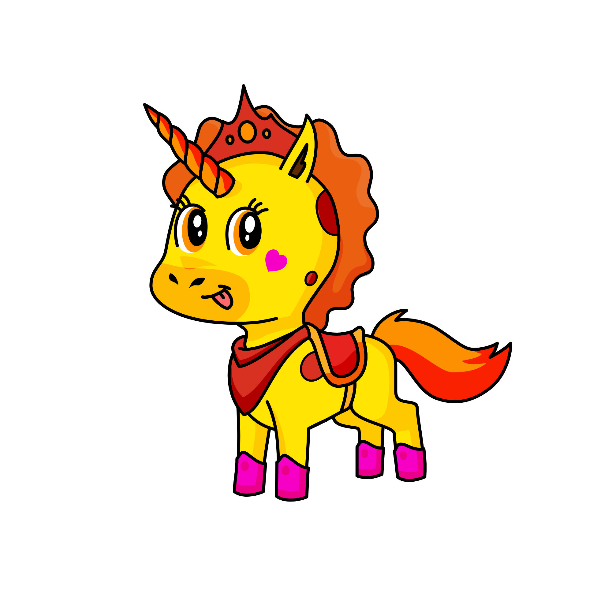 AVA, the unicorn
