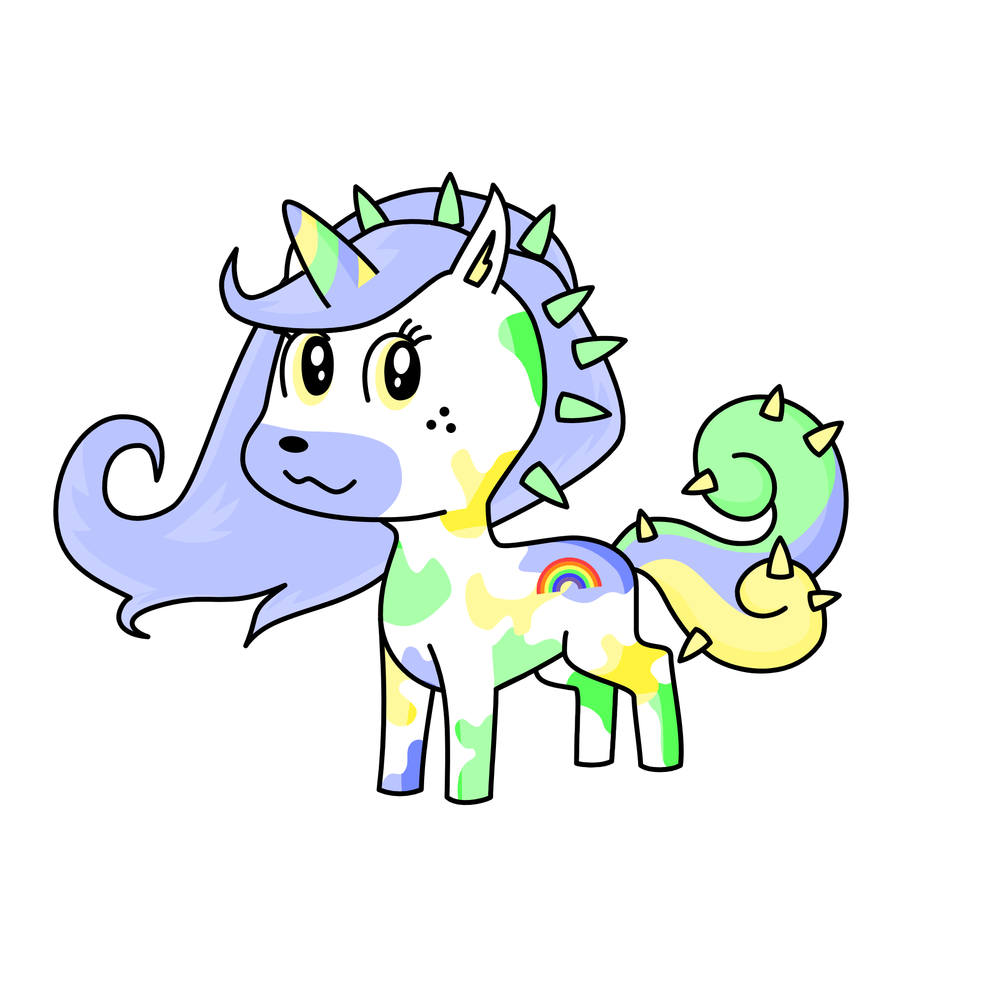 all elements, the unicorn