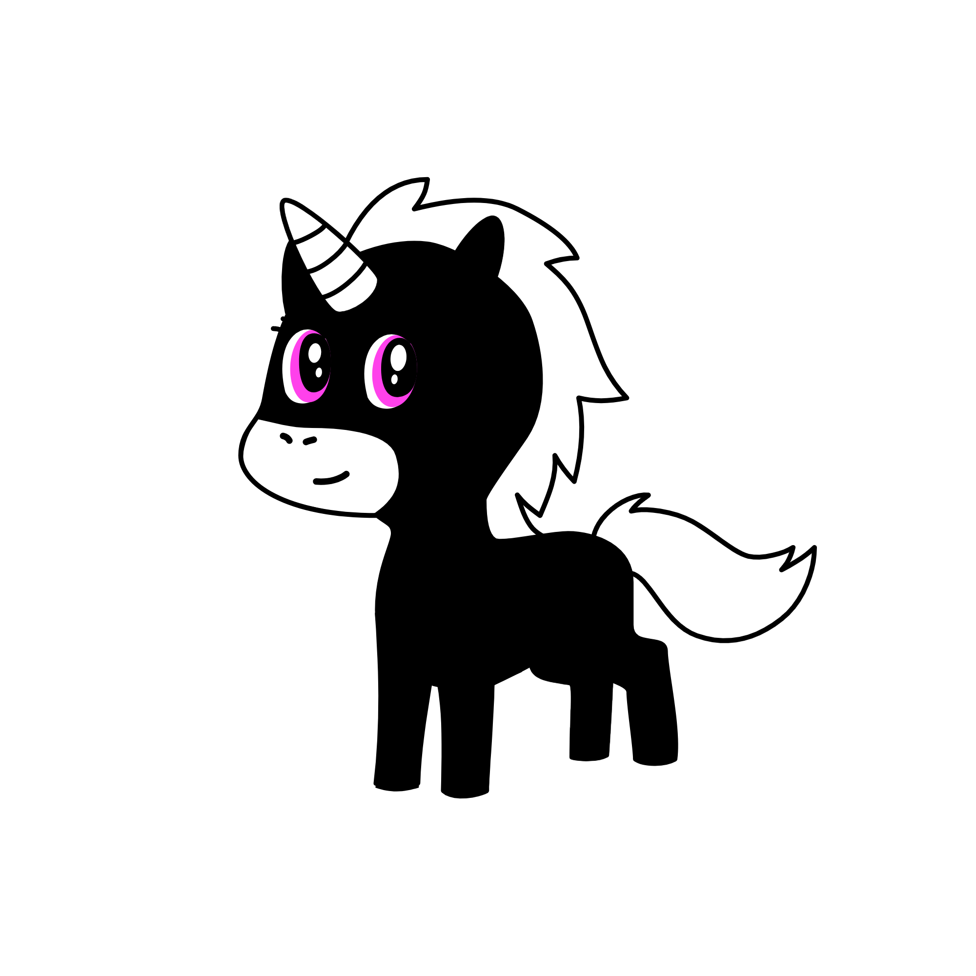 OYDEUCHR67YFGH54Y, the unicorn