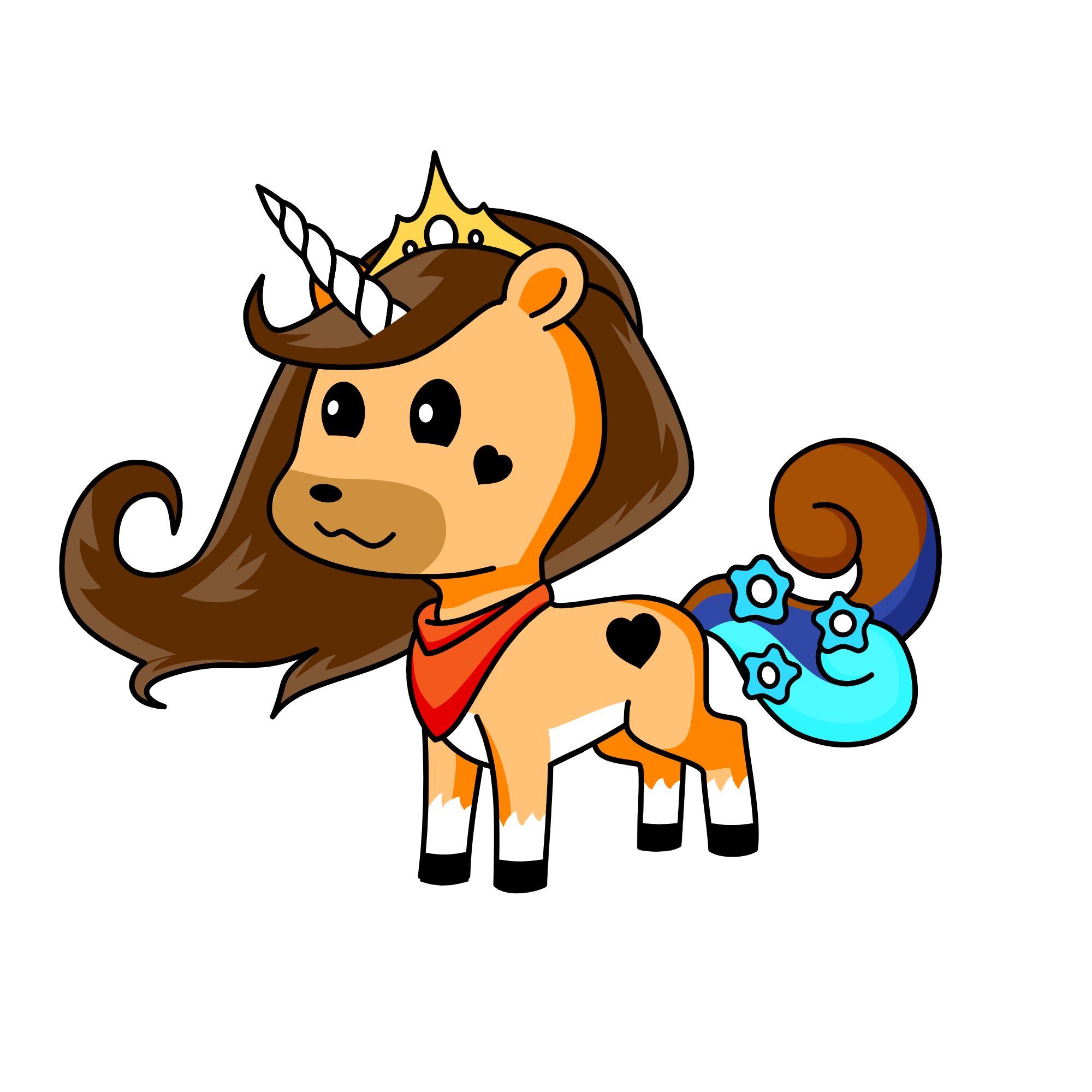 Emmy, the unicorn
