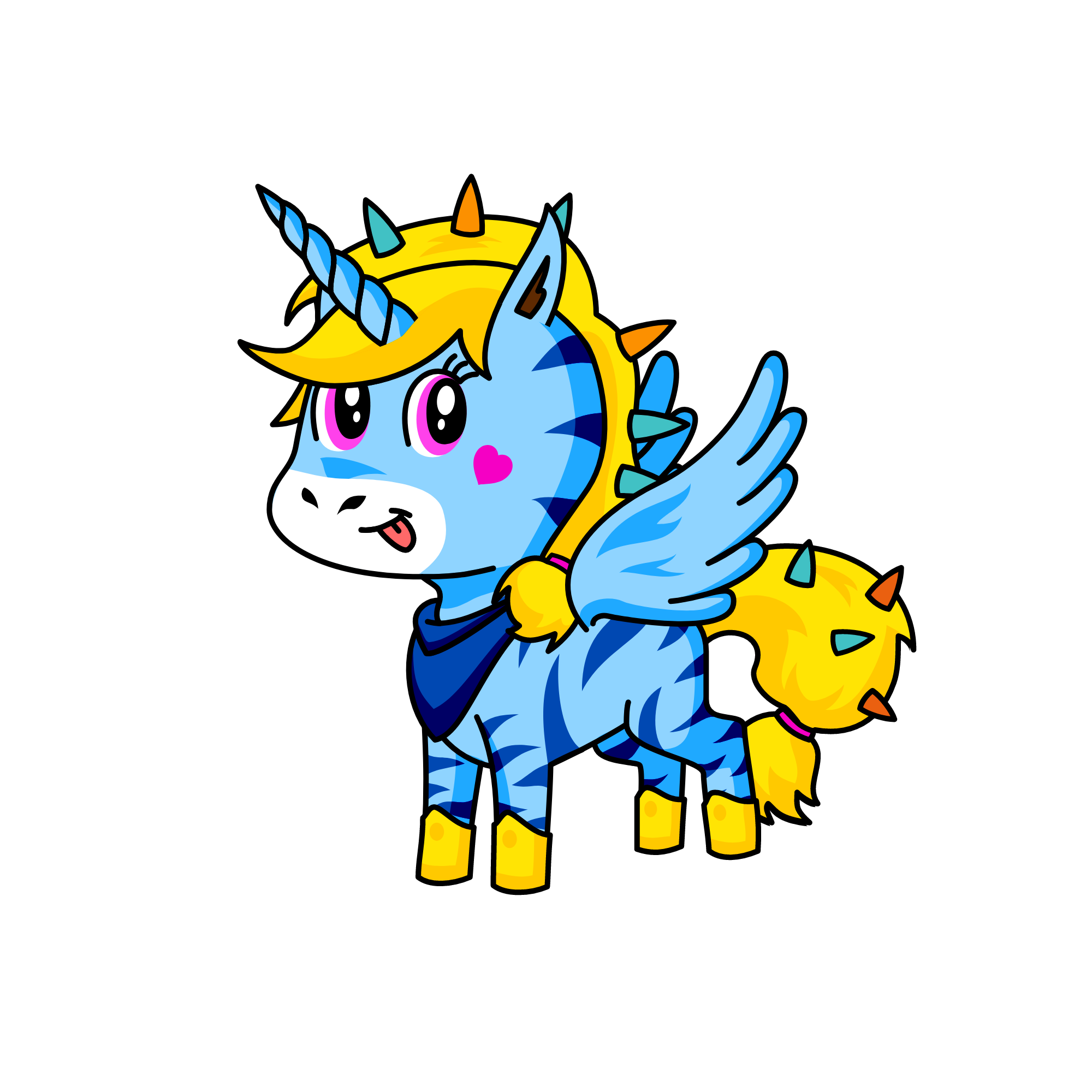 PIXY, the unicorn