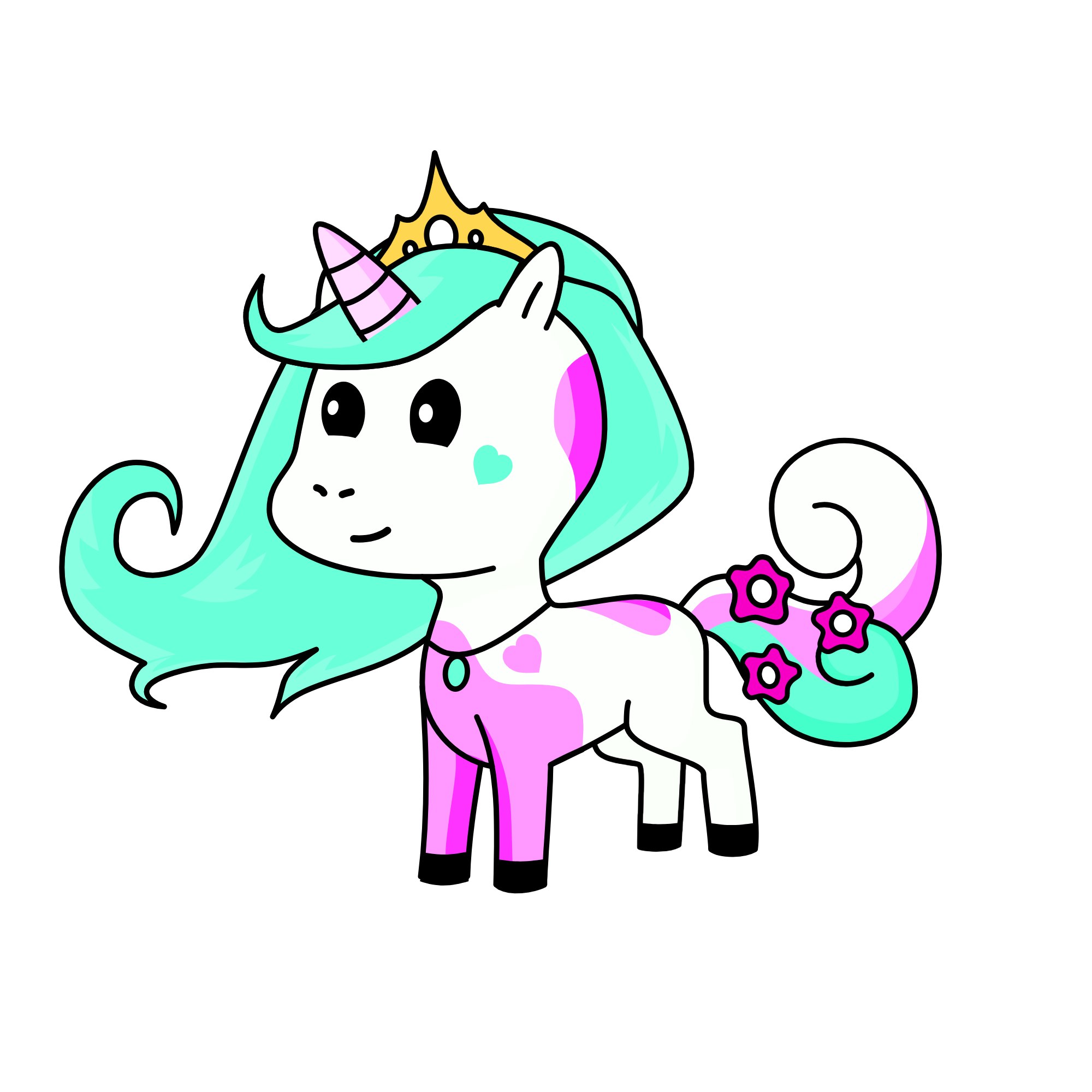 Beauty, the unicorn