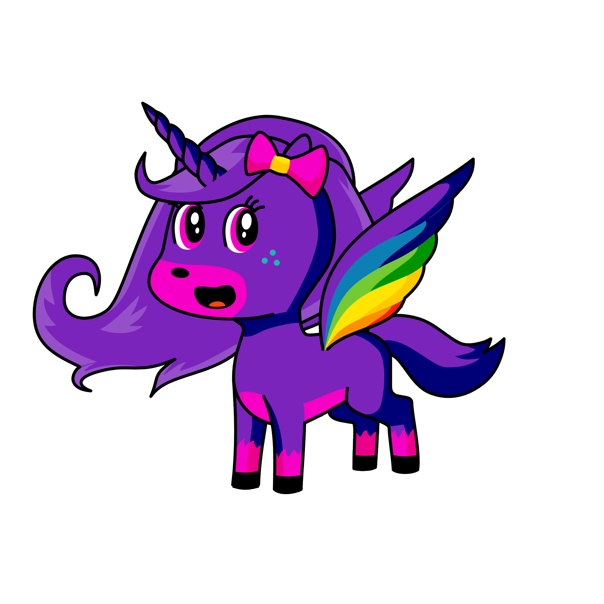 Twilight sparkle, the unicorn