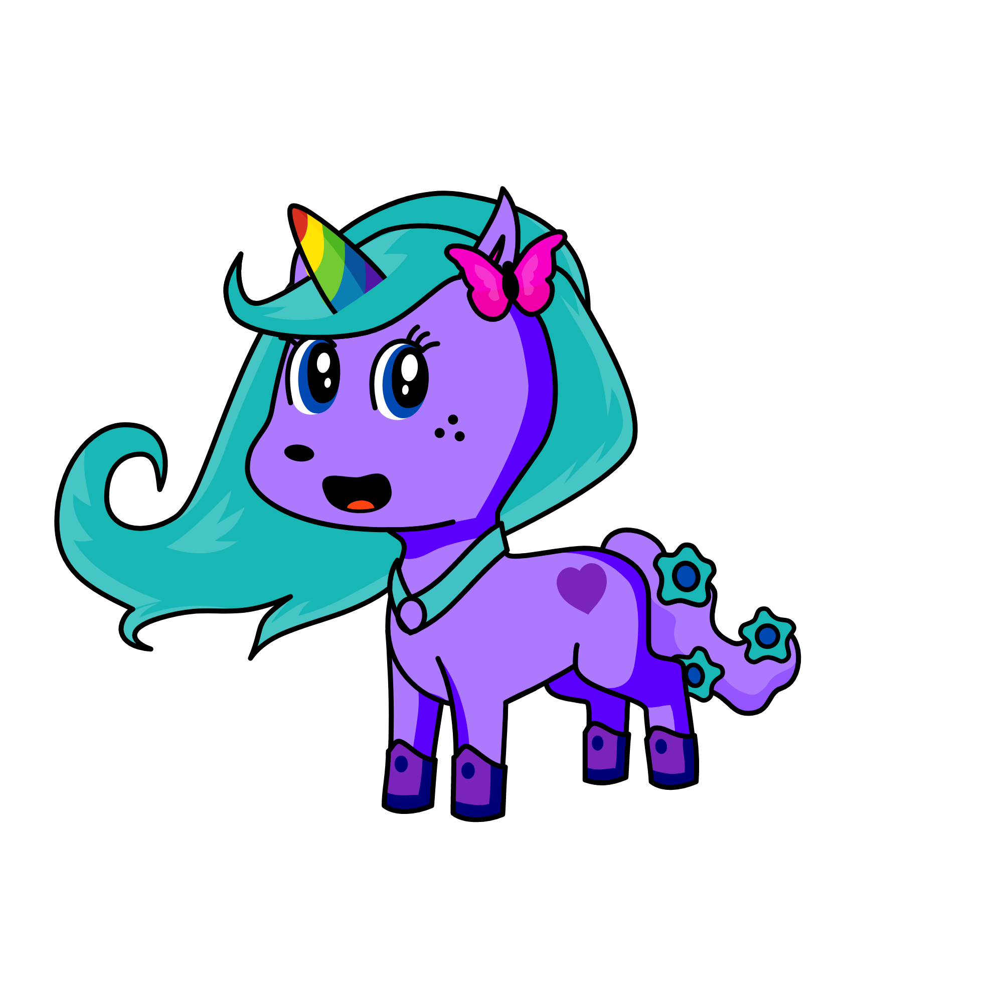 Emily, the unicorn
