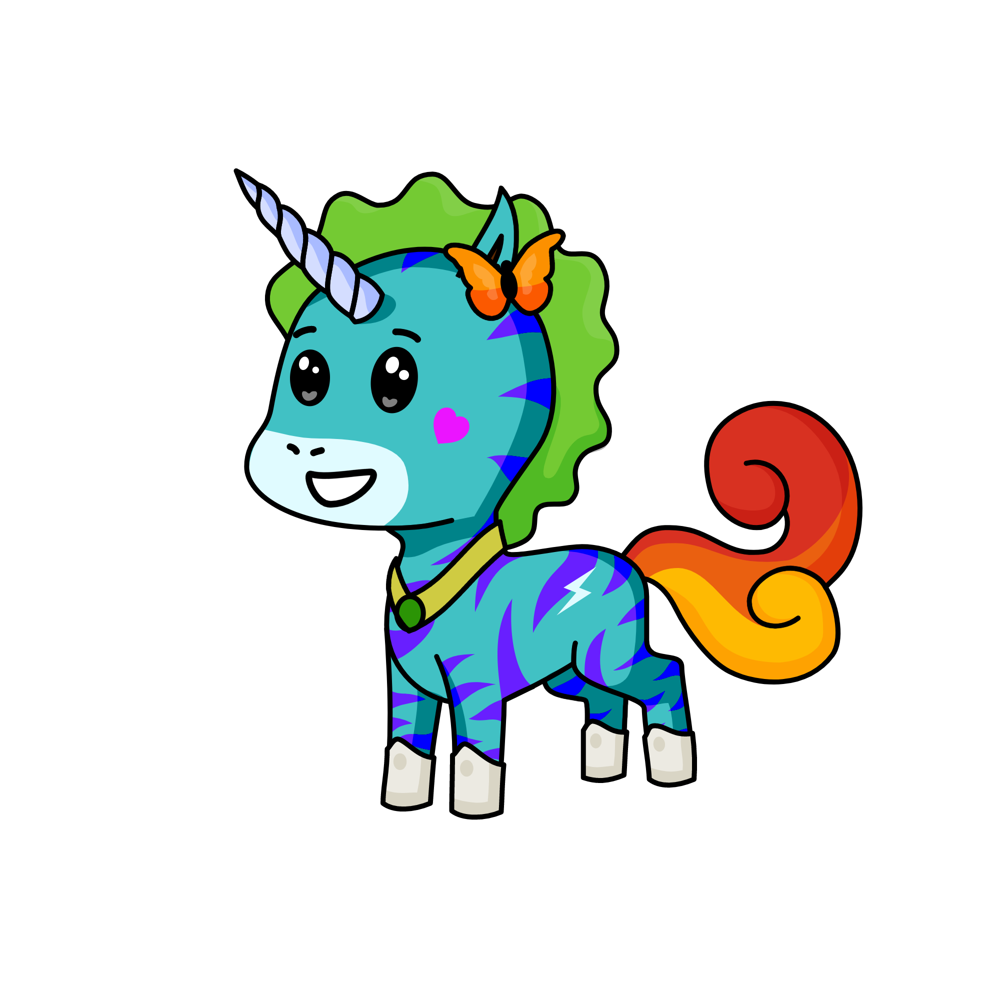 Koko :D, the unicorn
