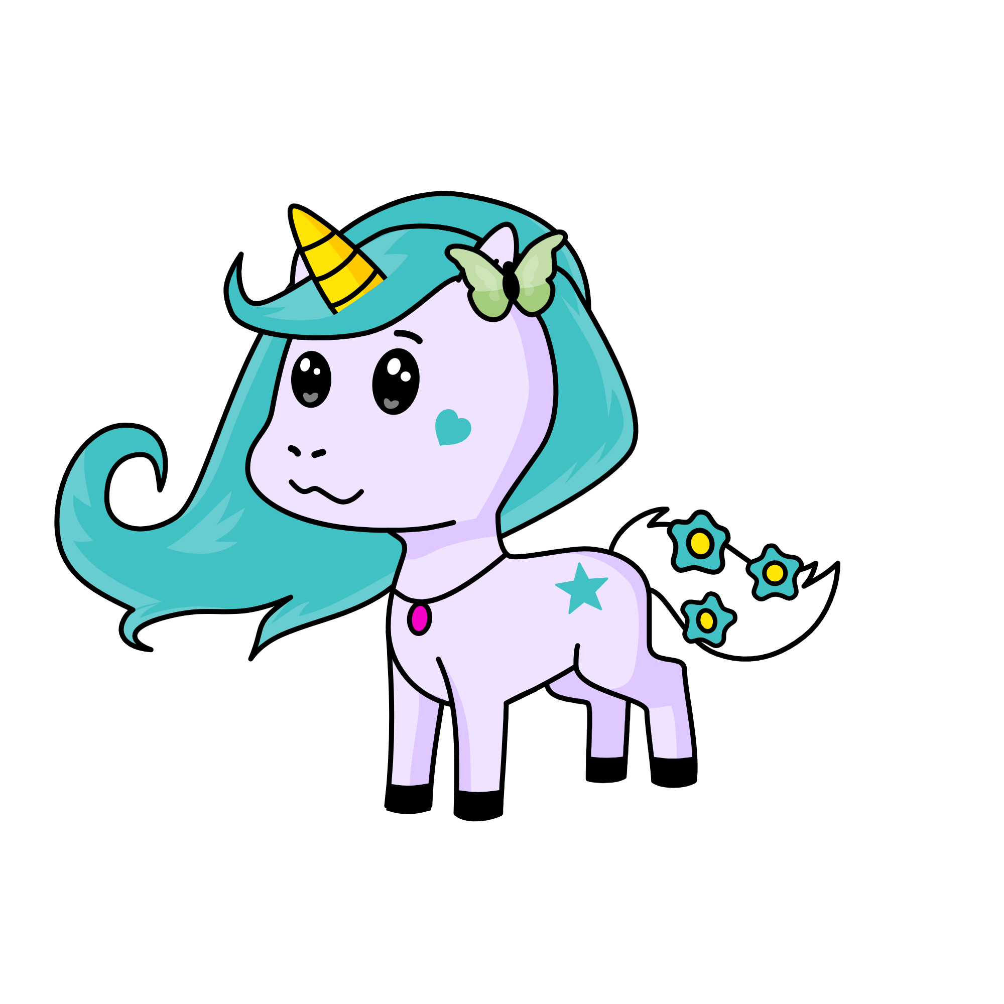 bella, the unicorn