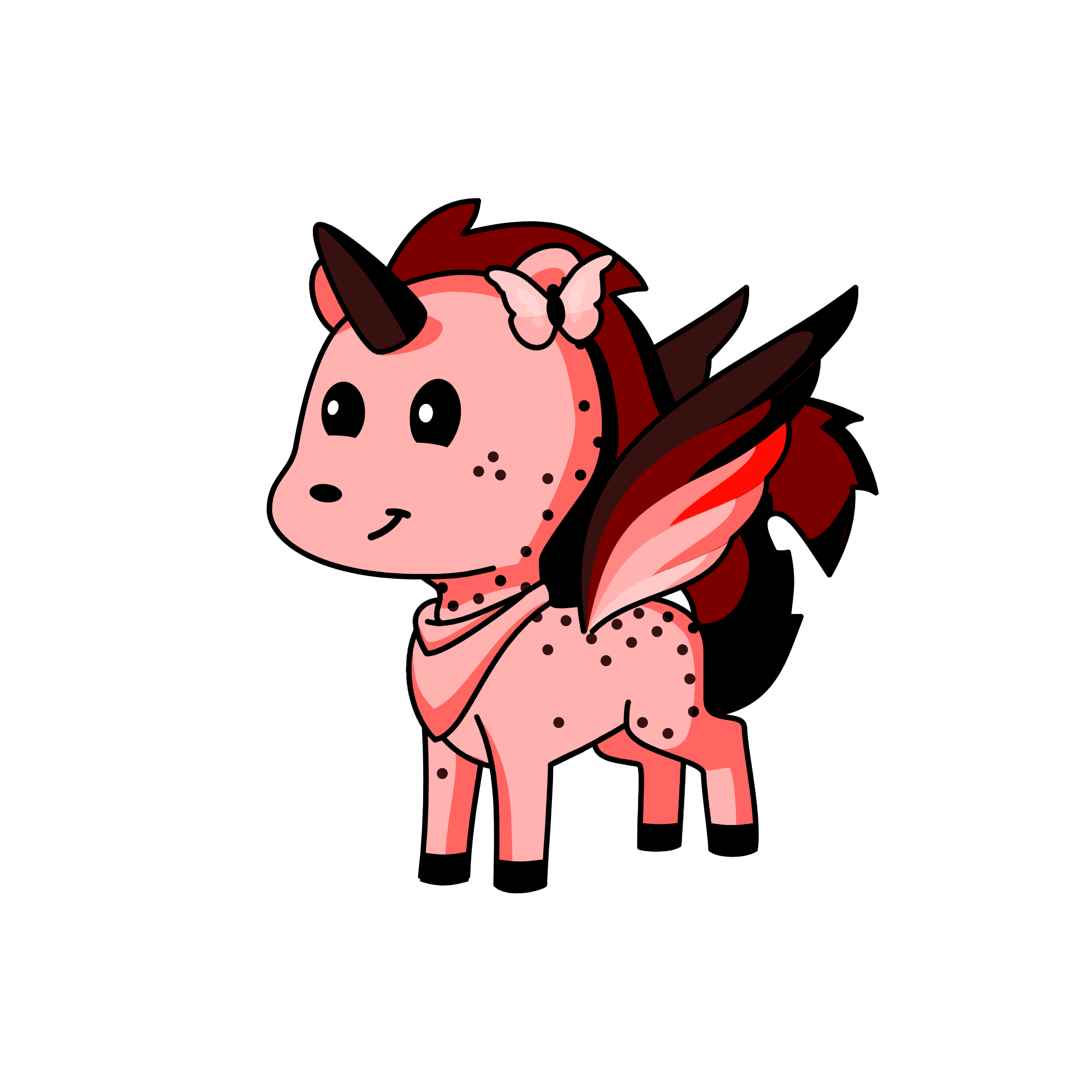 Lord Red ( Part of the color tribe ), the unicorn