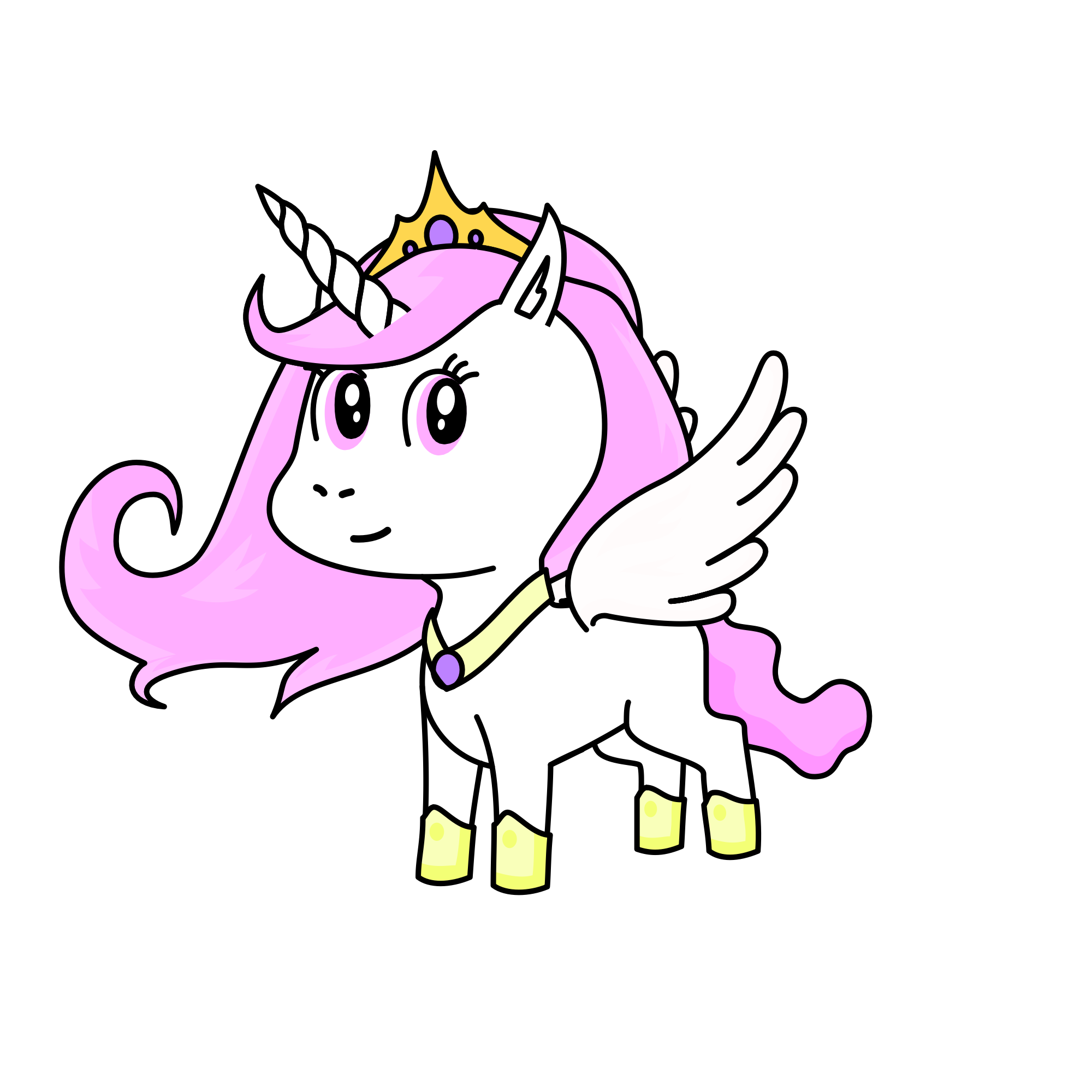 Celestia, the unicorn
