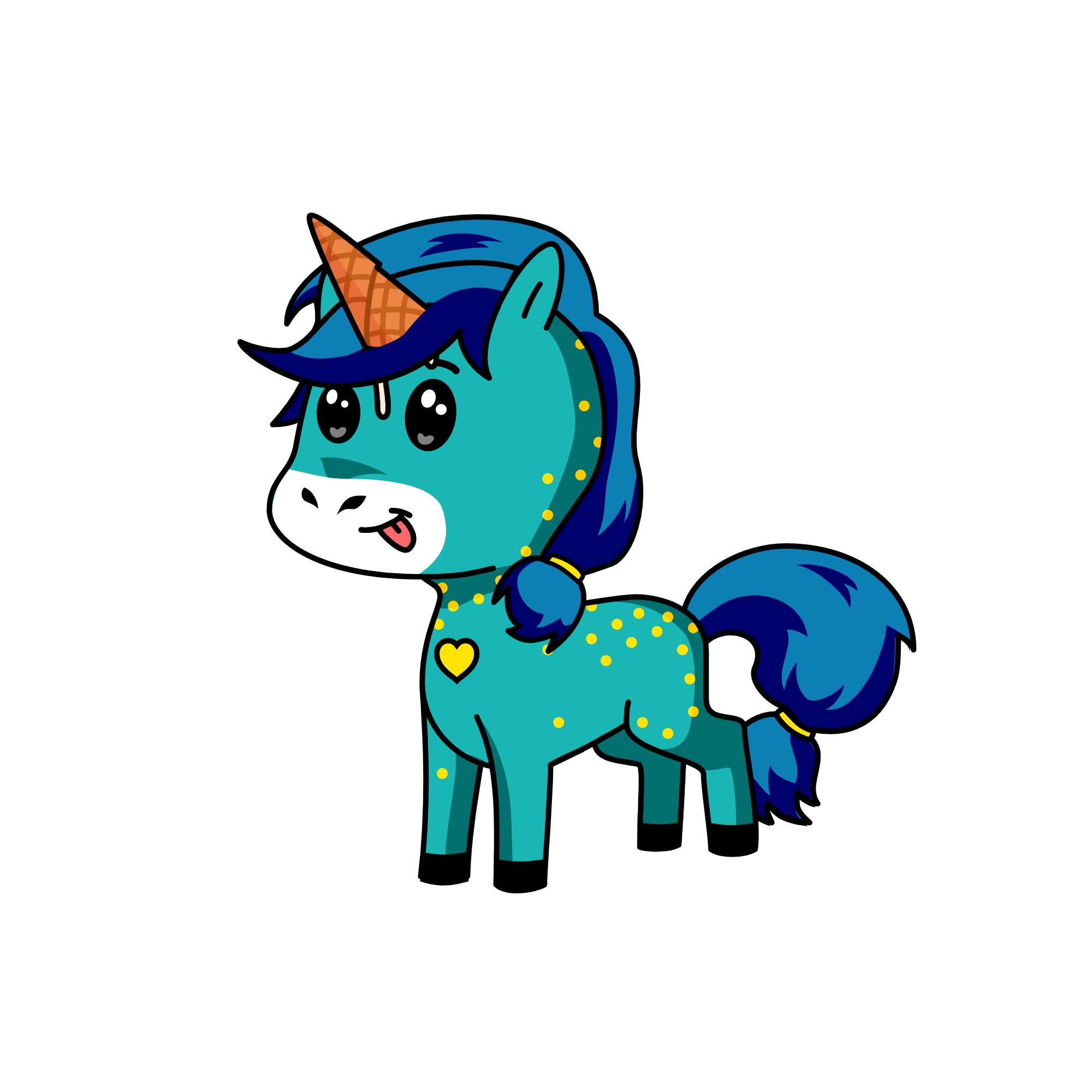 Cherry, the unicorn