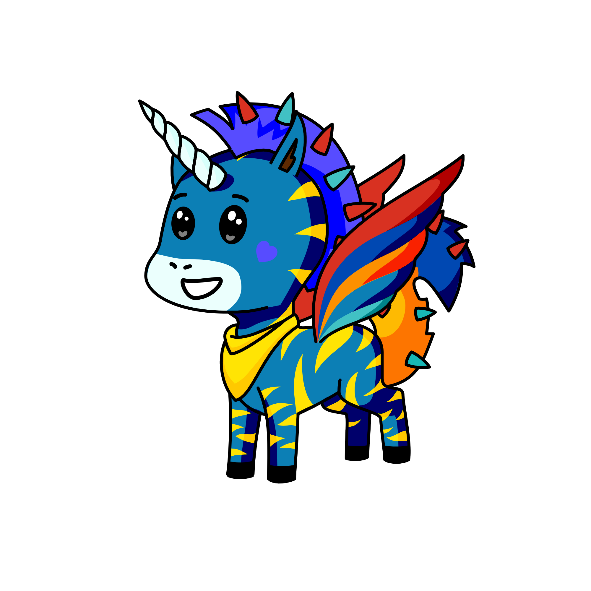 Blast, the unicorn