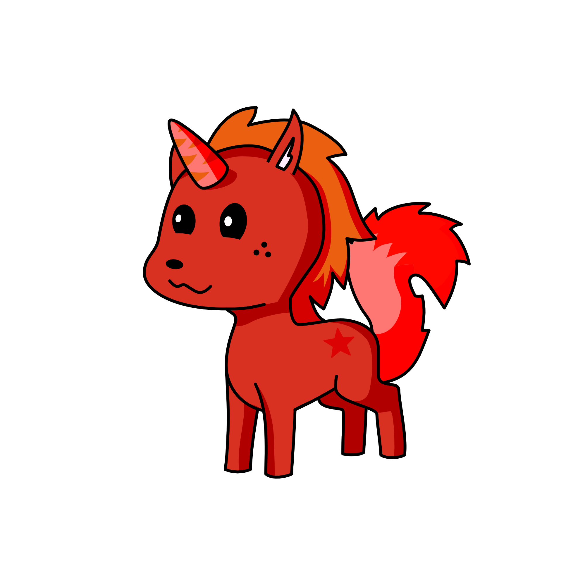 red us, the unicorn