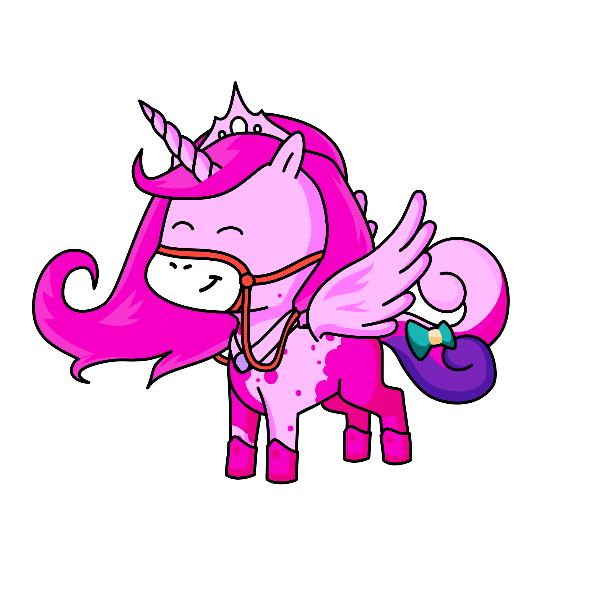 rose, the unicorn